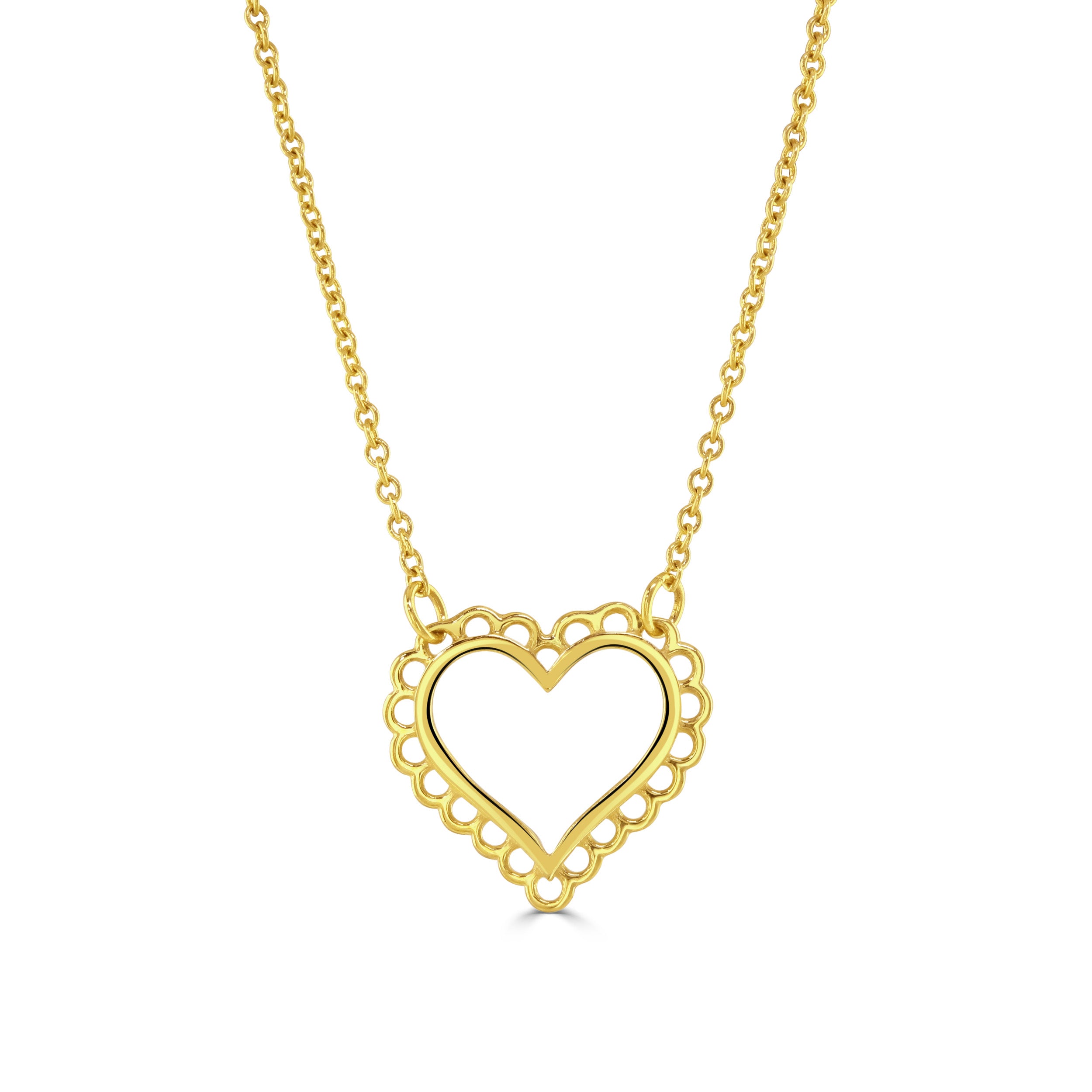 Gold Heart Necklace