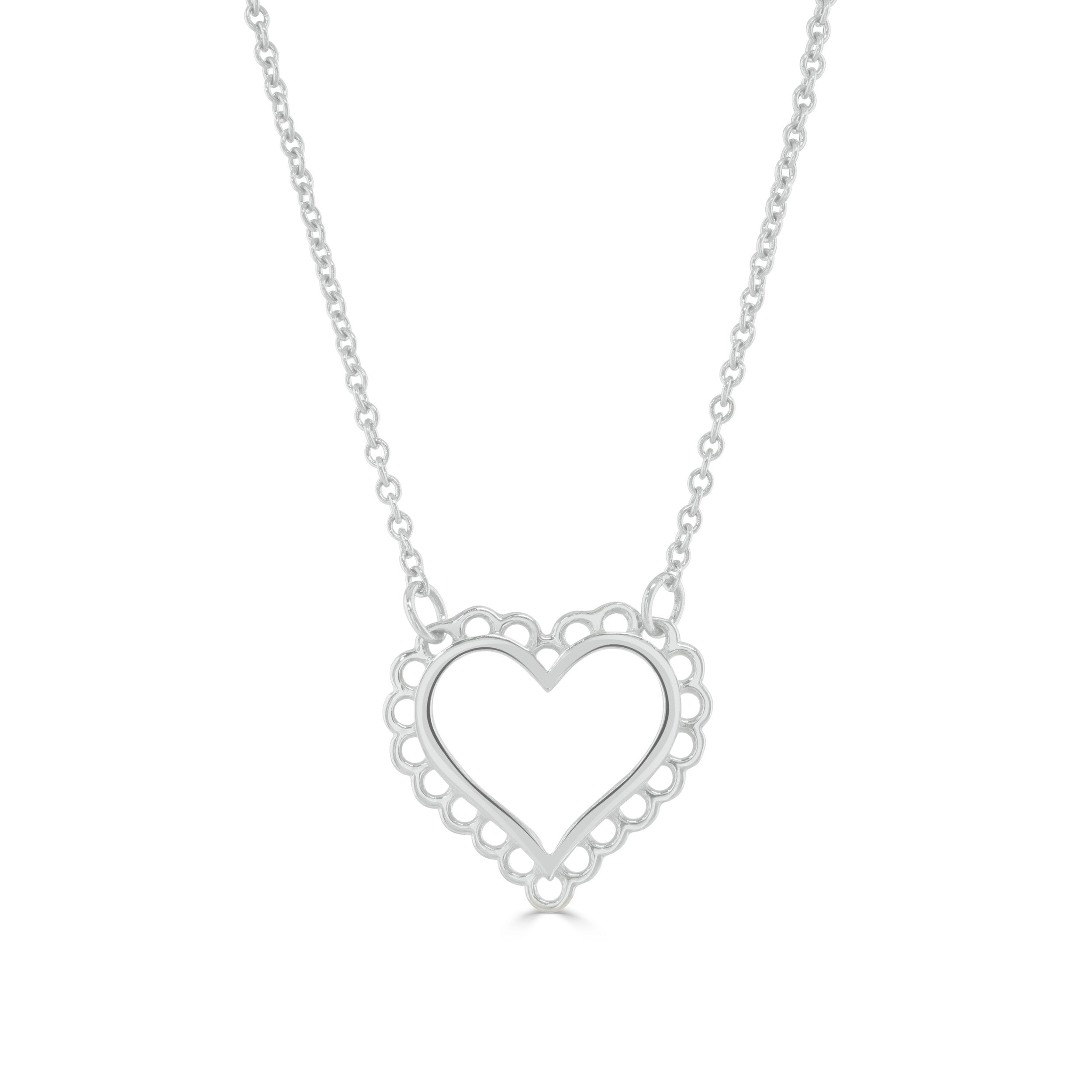 Silver Heart Necklace