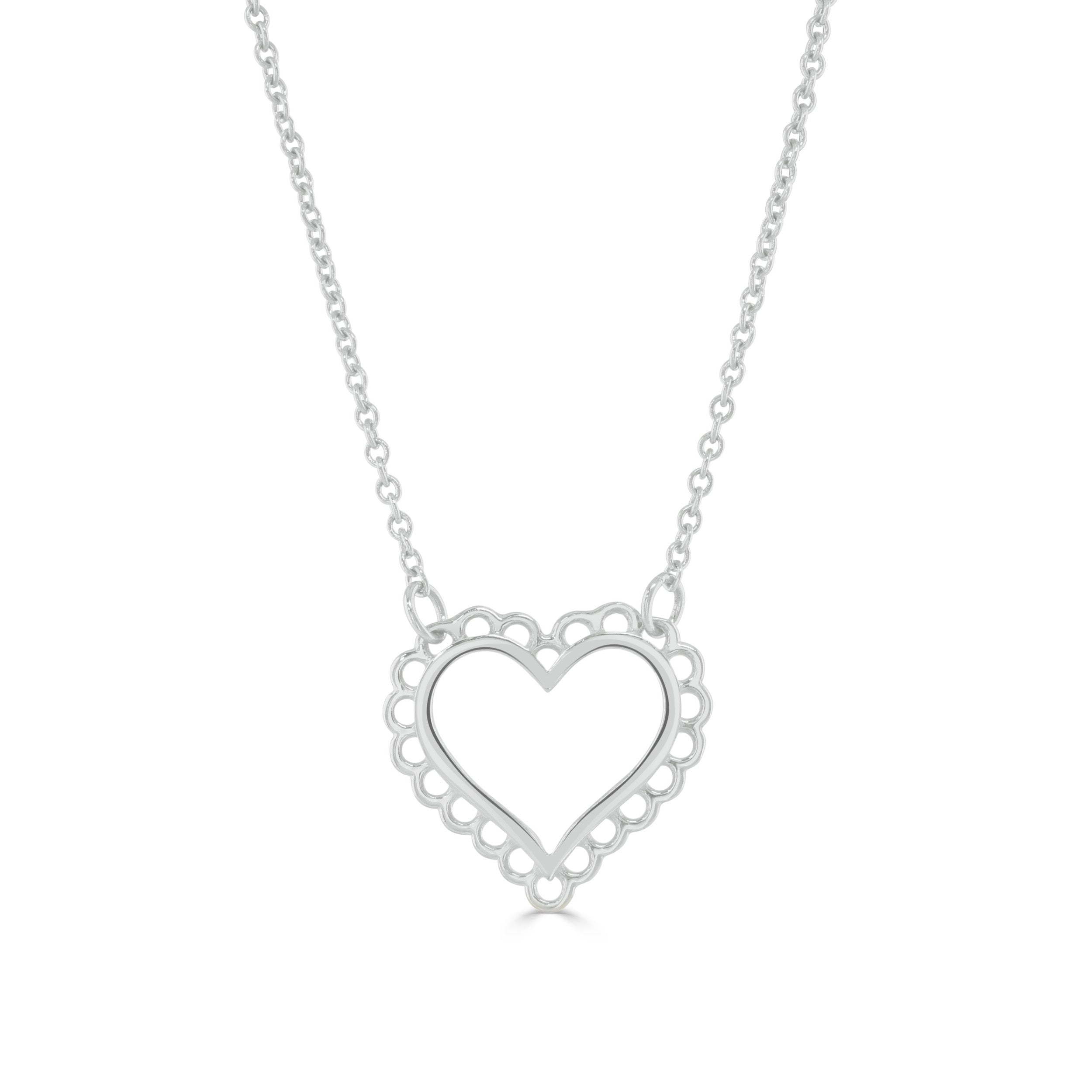 Silver Heart Necklace