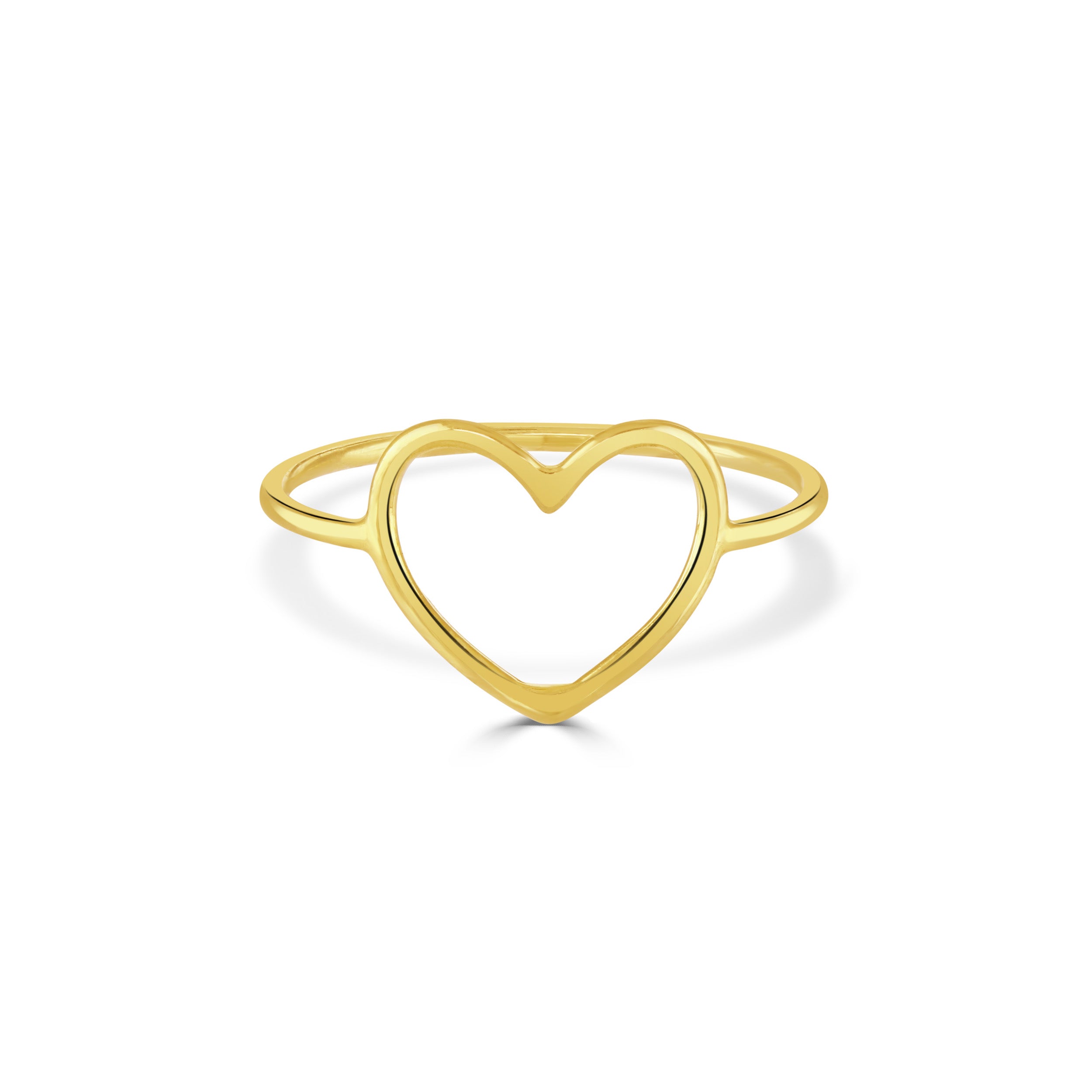 Gold Heart Ring