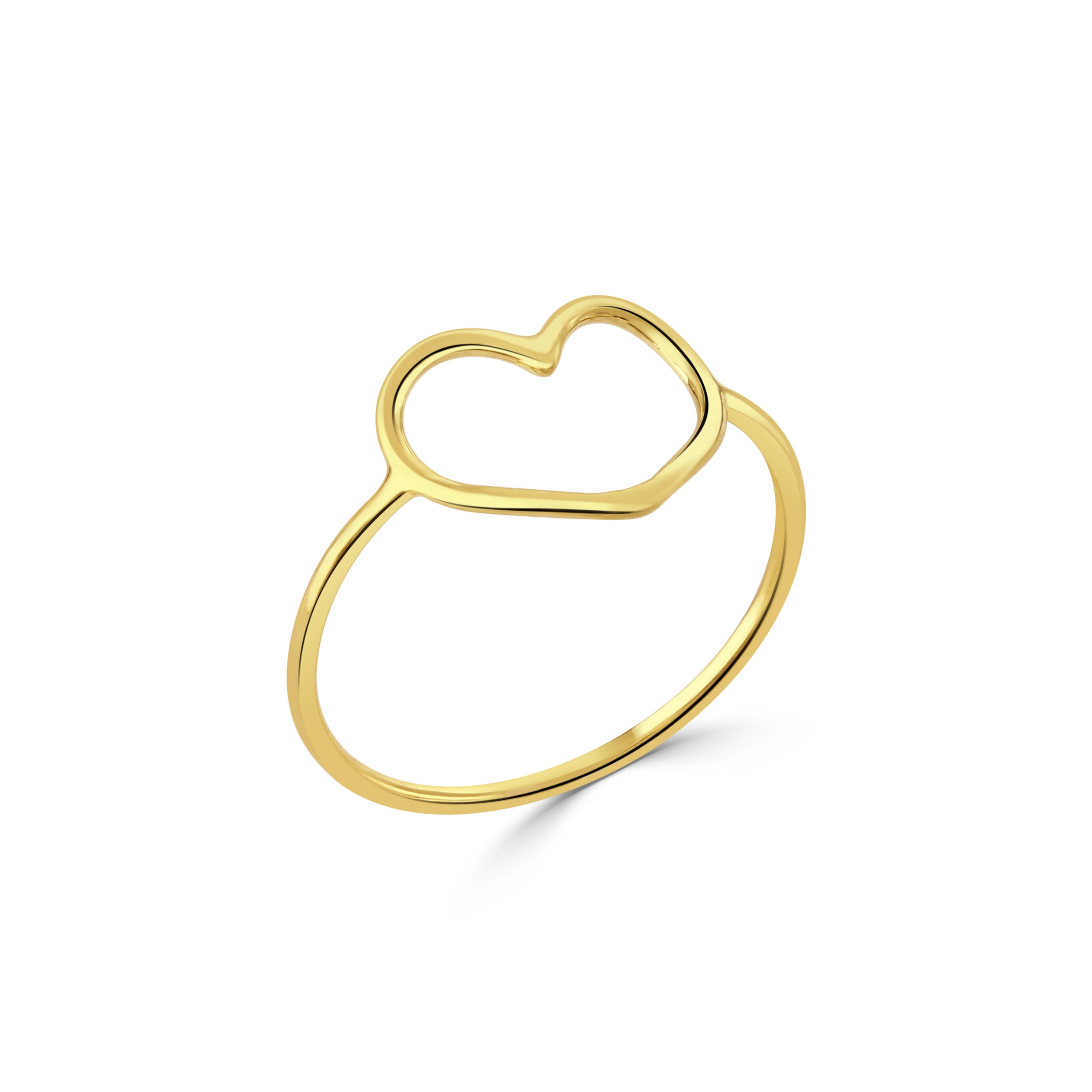 Gold Heart Ring