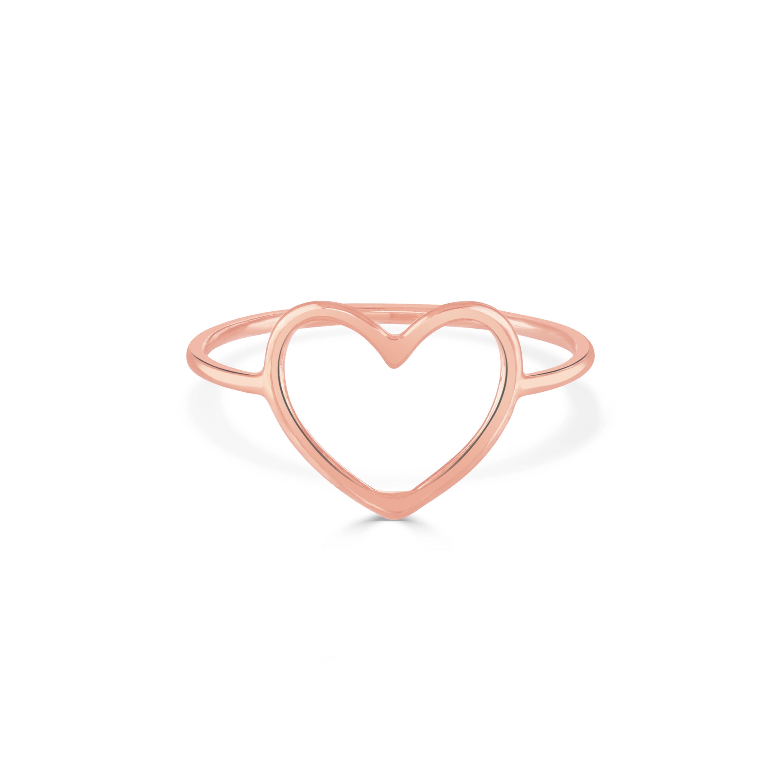 Rose Gold Heart Ring