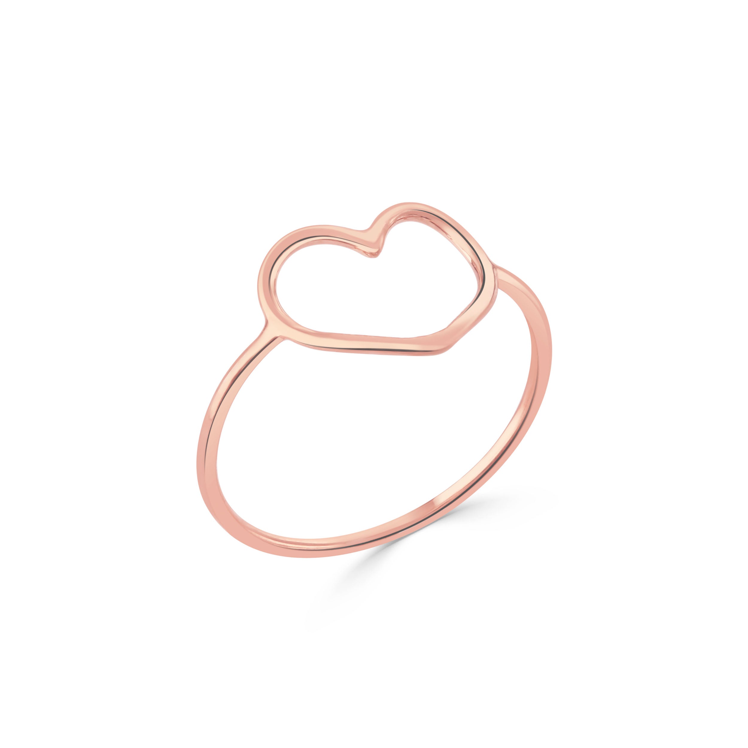 Rose Gold Heart Ring