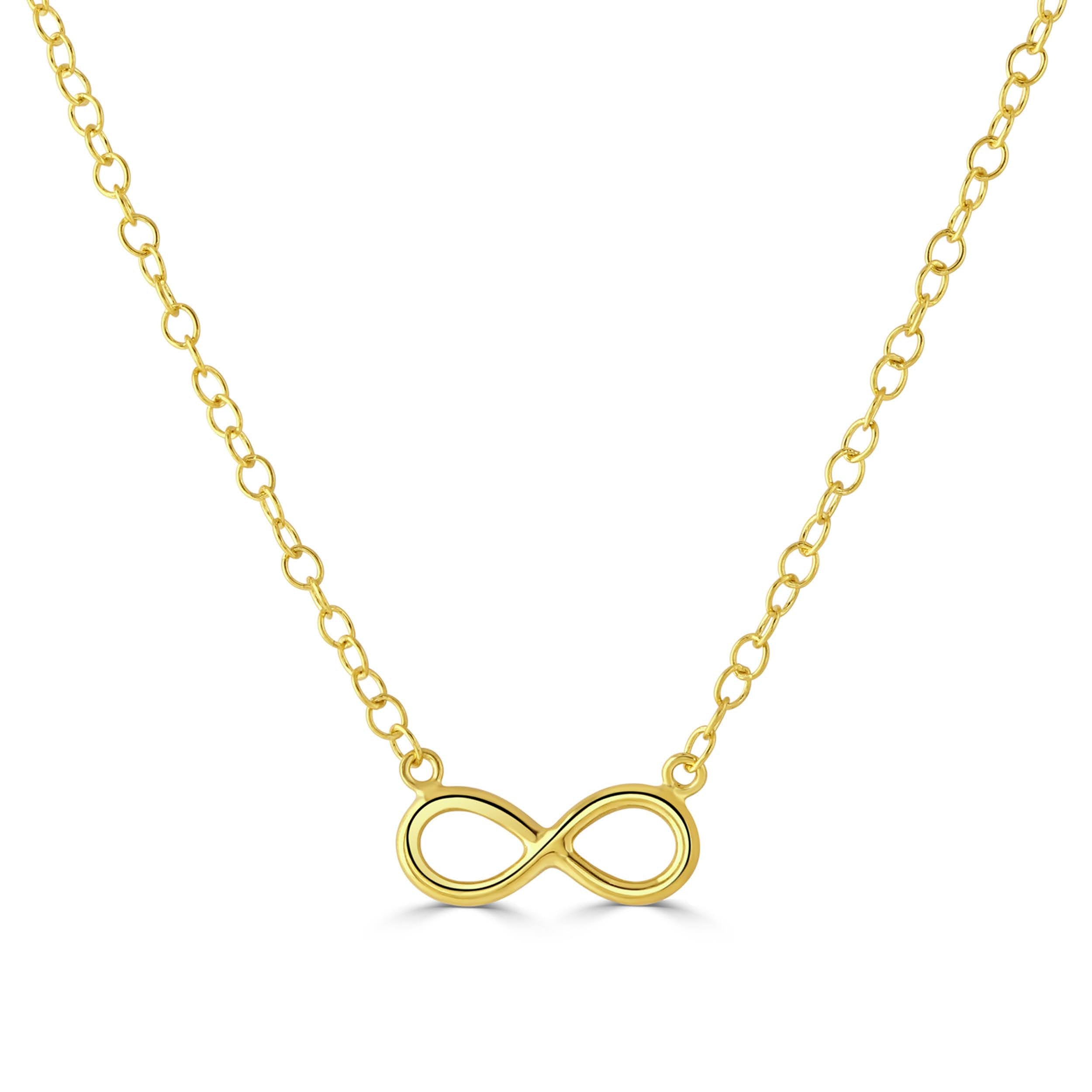 Gold Infinity Necklace
