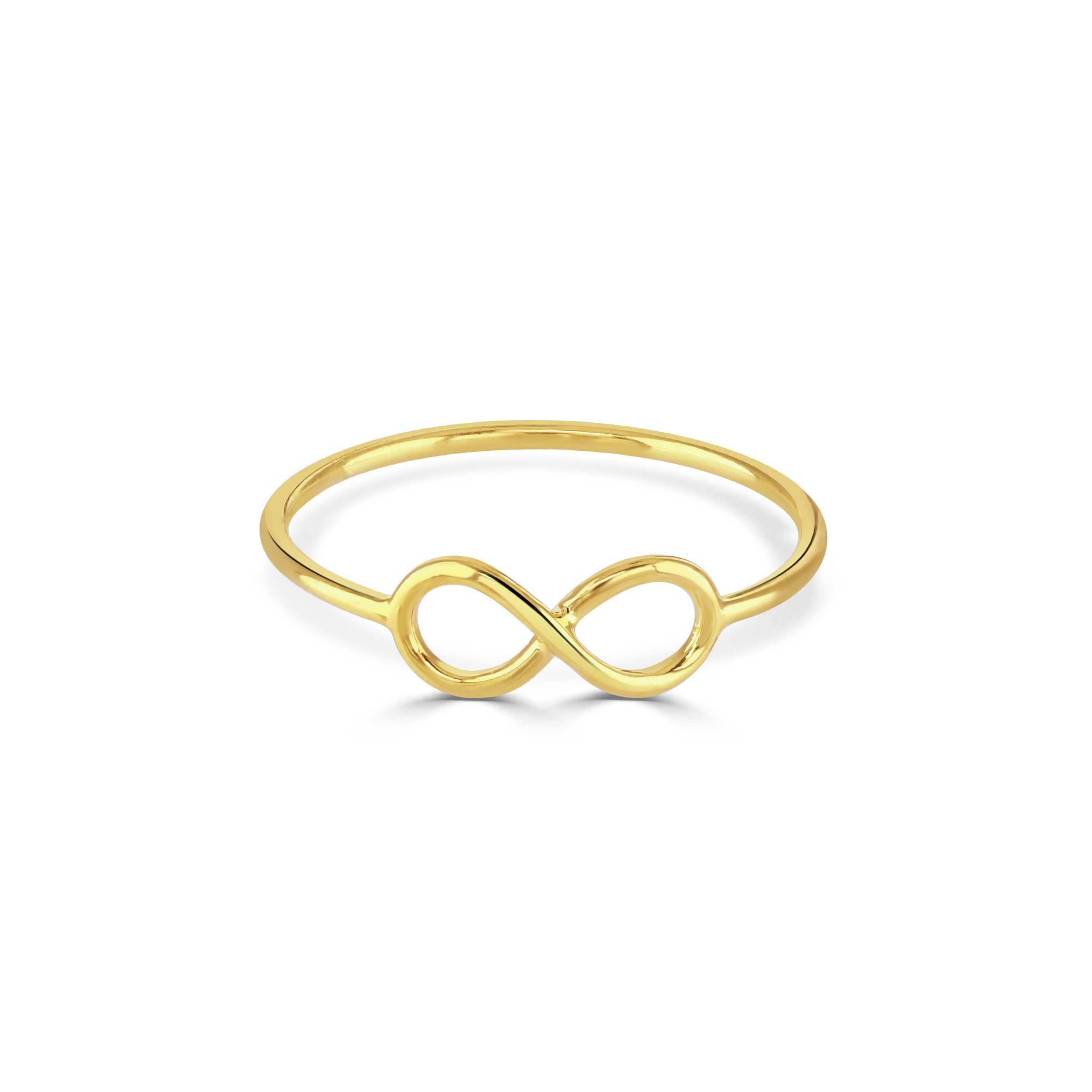 Gold Infinity Ring