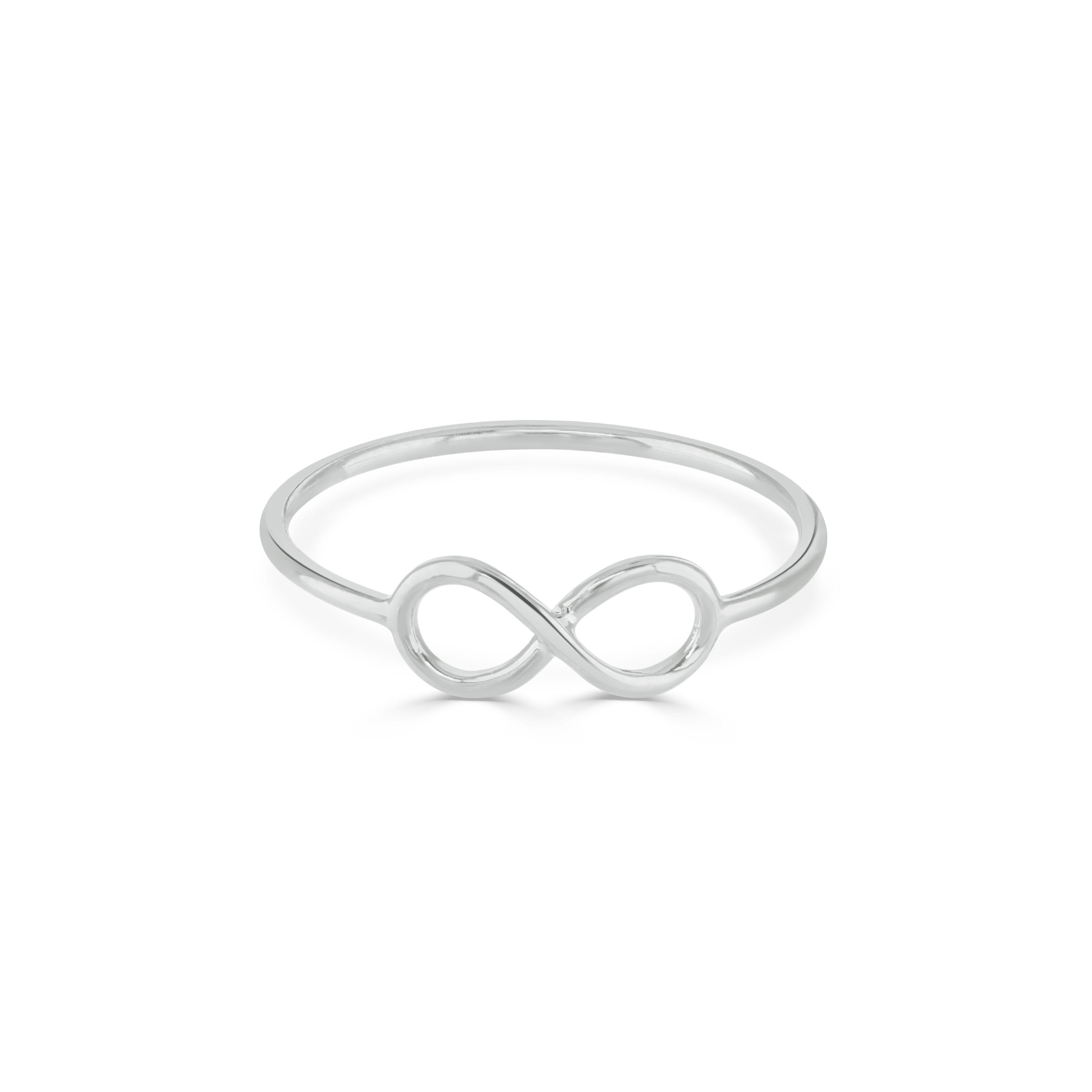 Silver Infinity Ring