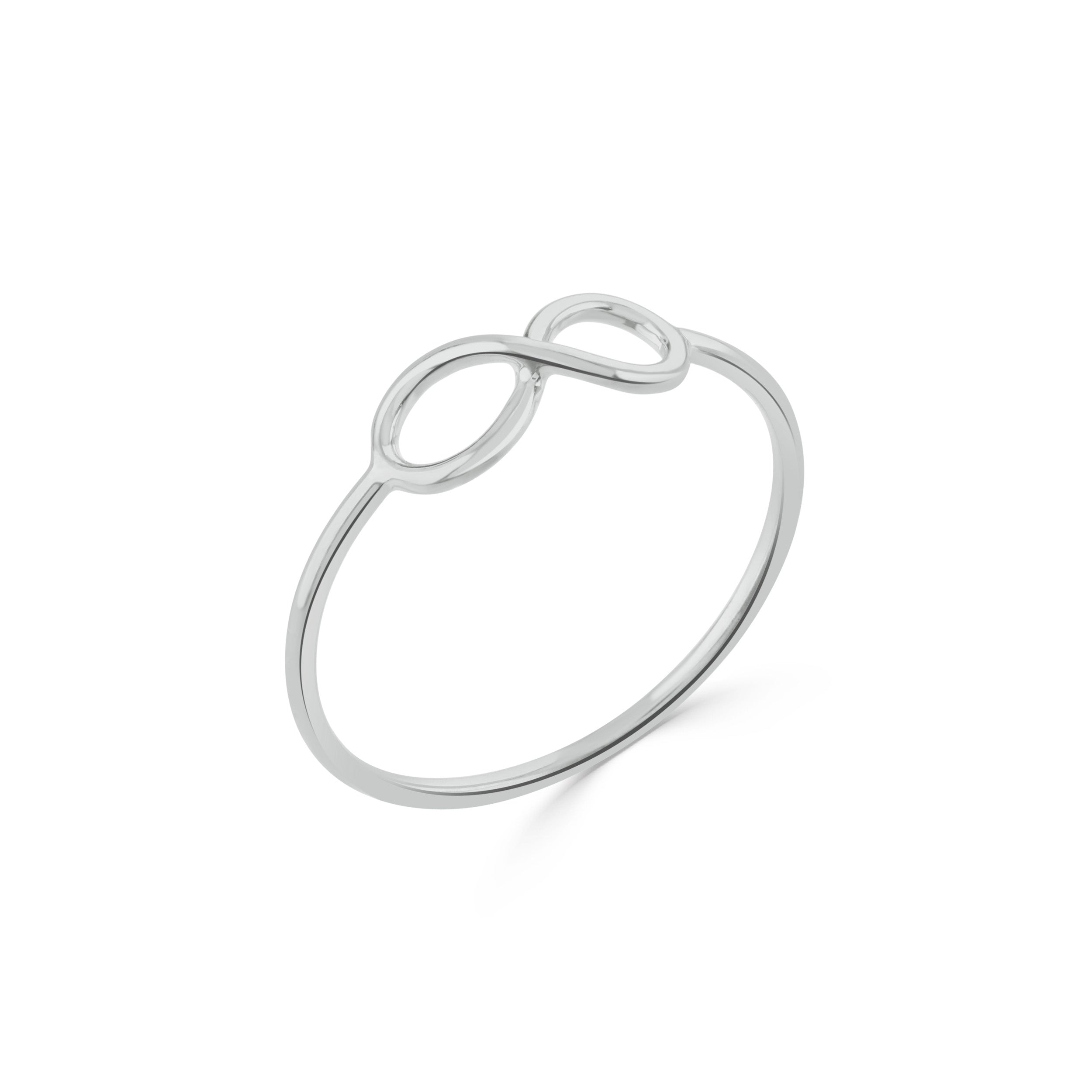 Silver Infinity Ring