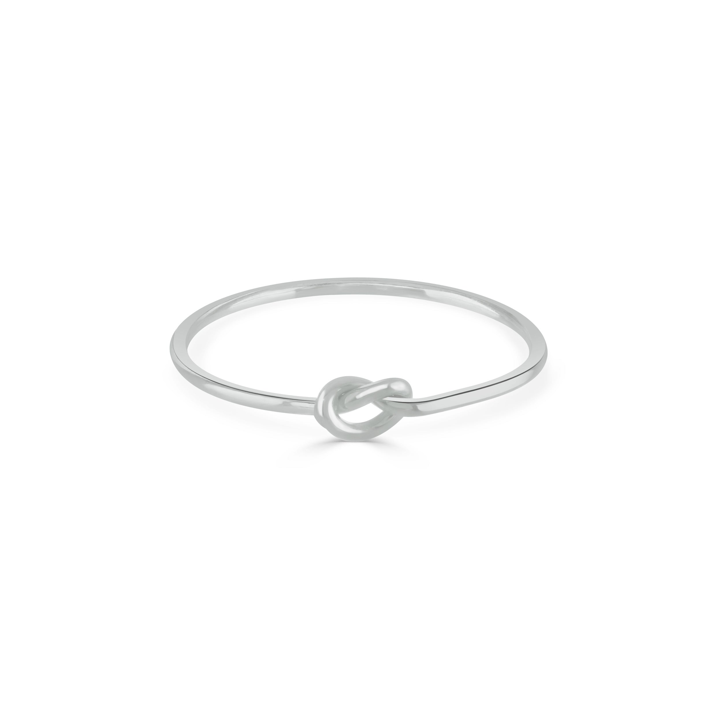 Silver Knot Ring