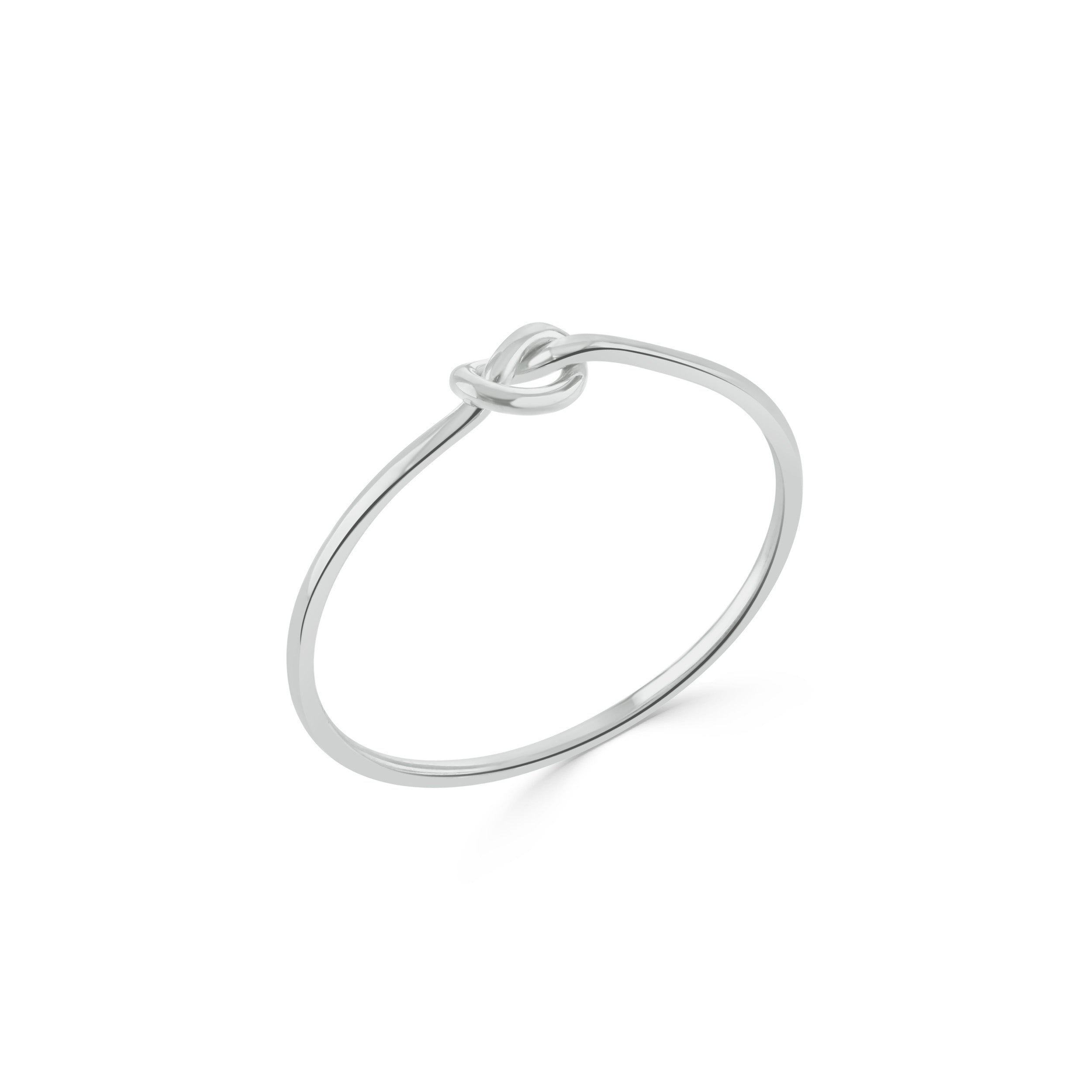 Silver Knot Ring