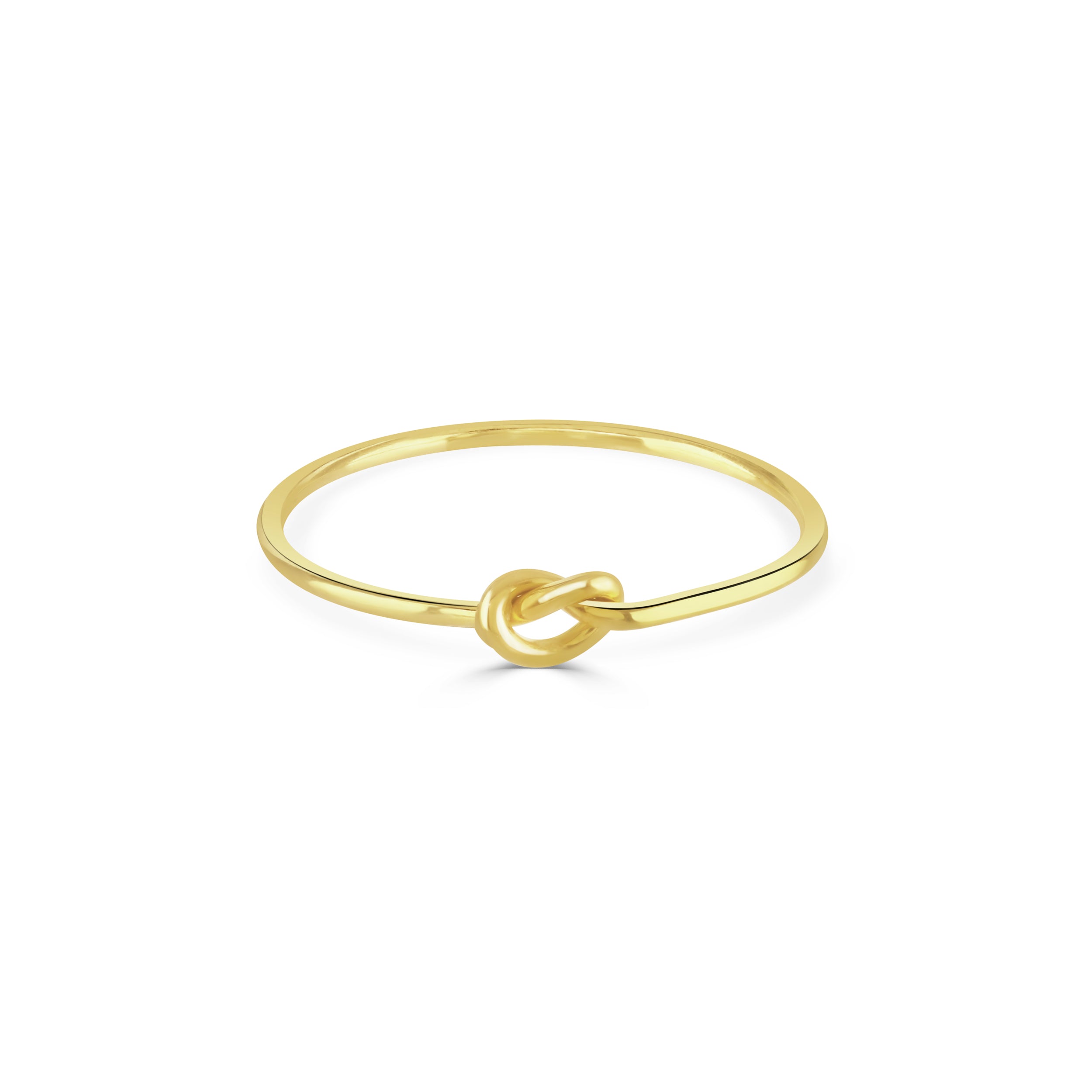 Yellow Gold Knot Ring