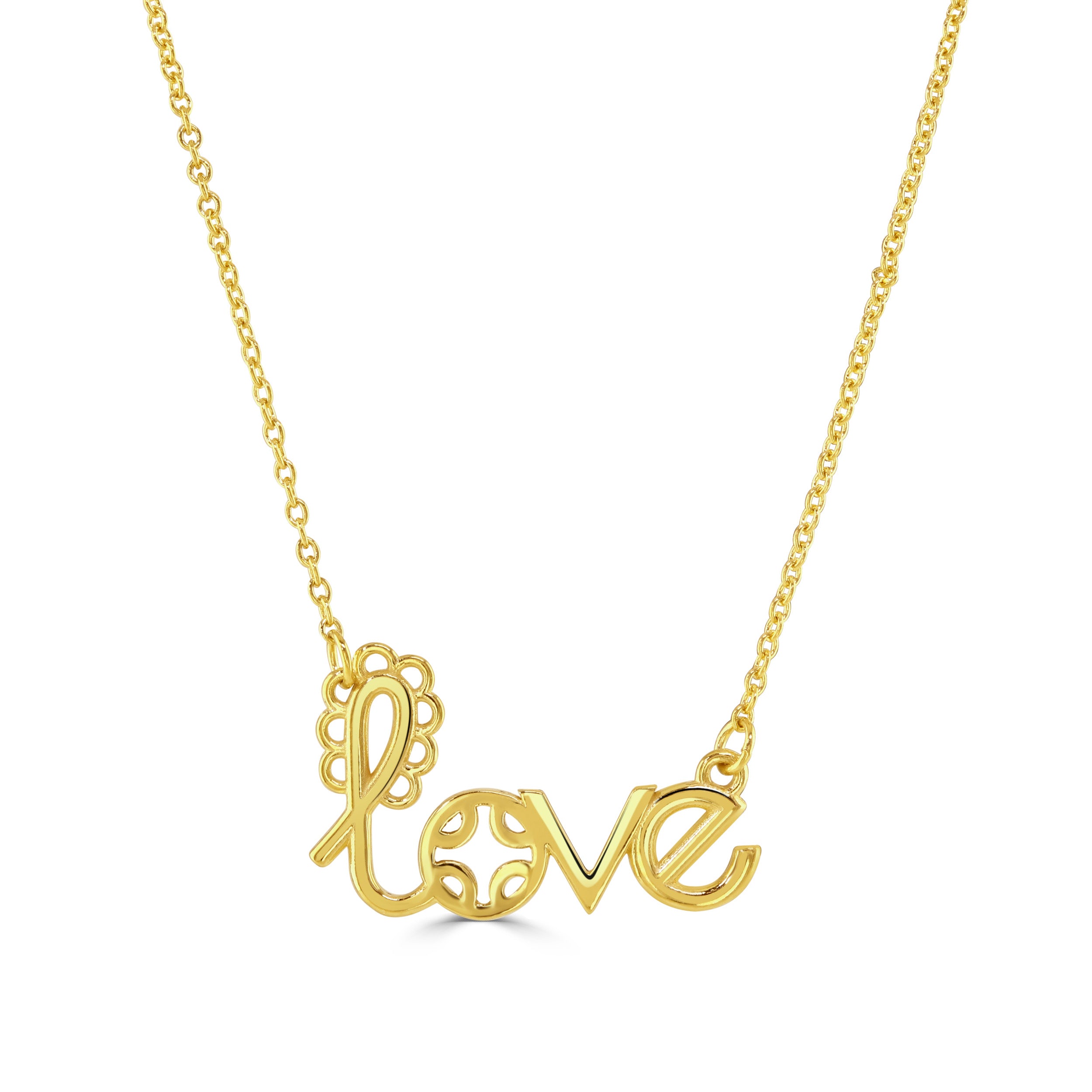 Gold Love Necklace