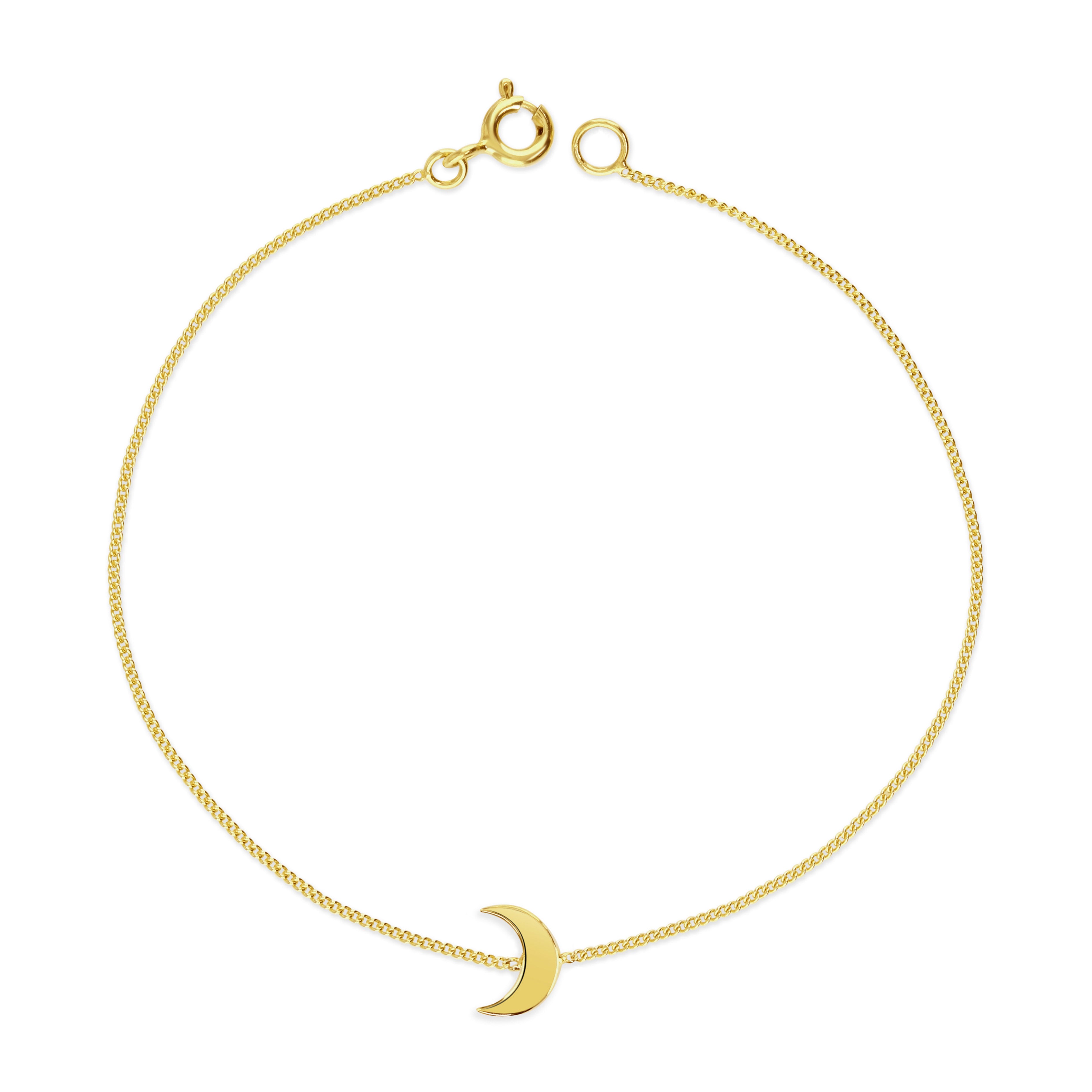 Gold Moon Bracelet