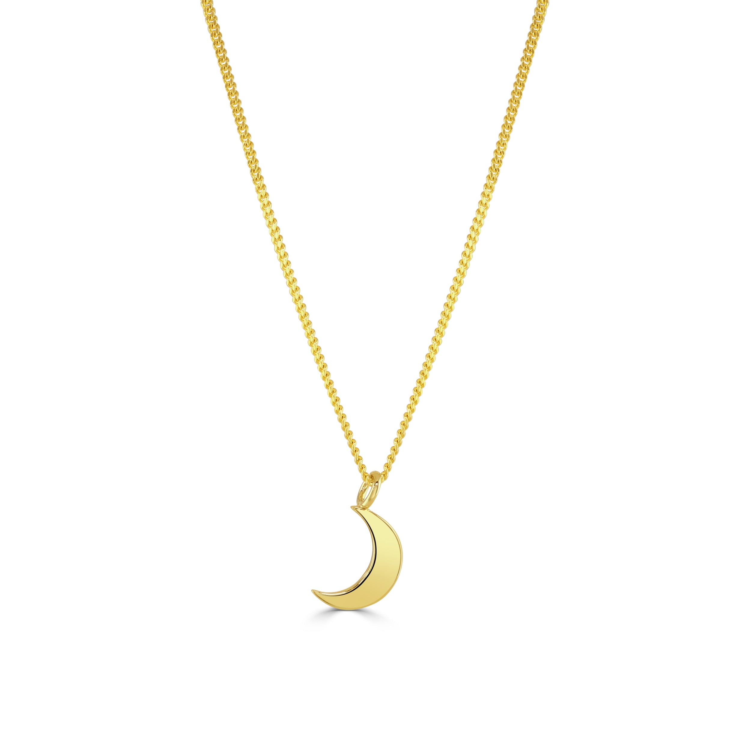 Gold Moon Necklace