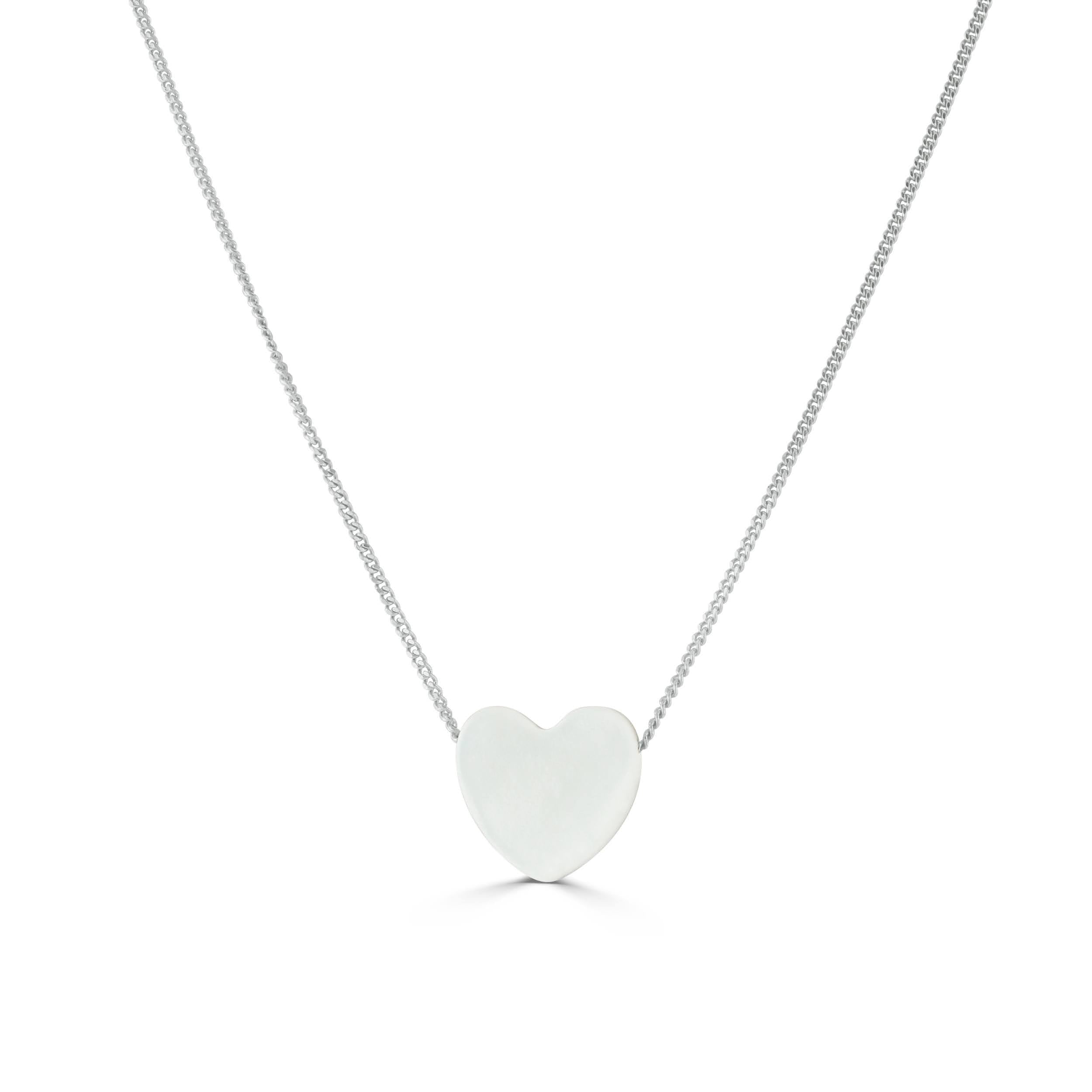 Mother of pearl heart necklace