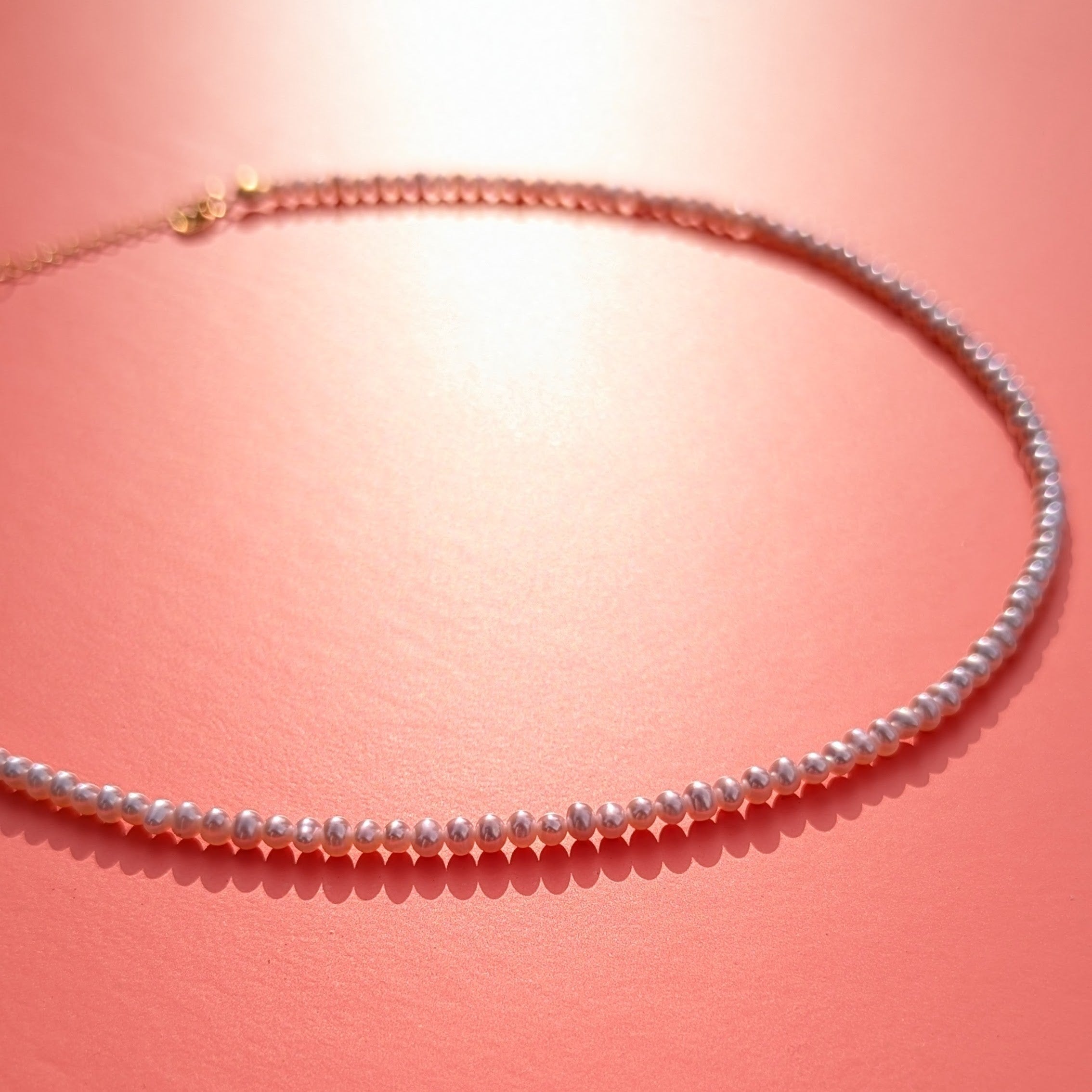 pearl choker necklace