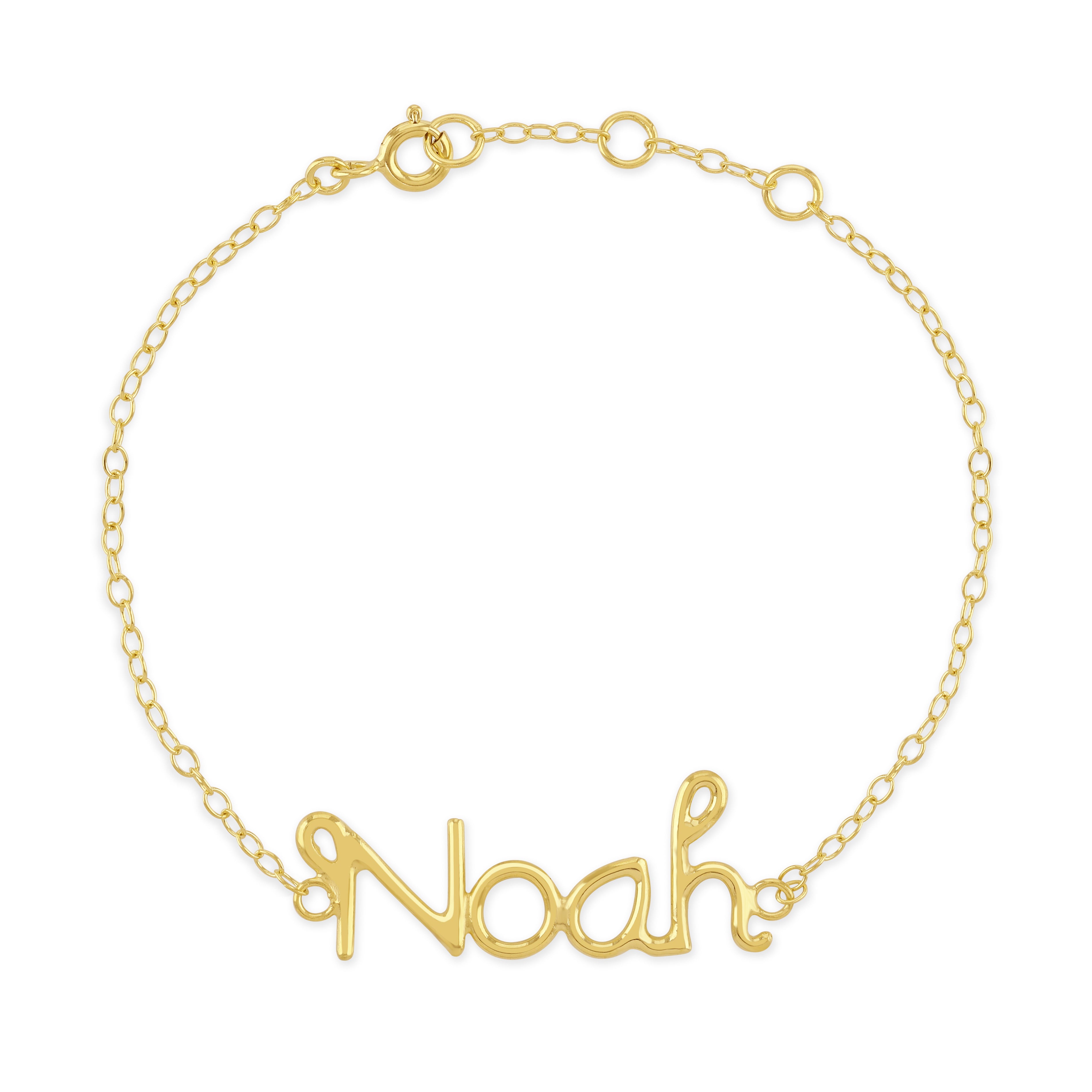 Gold Personalised Bracelet