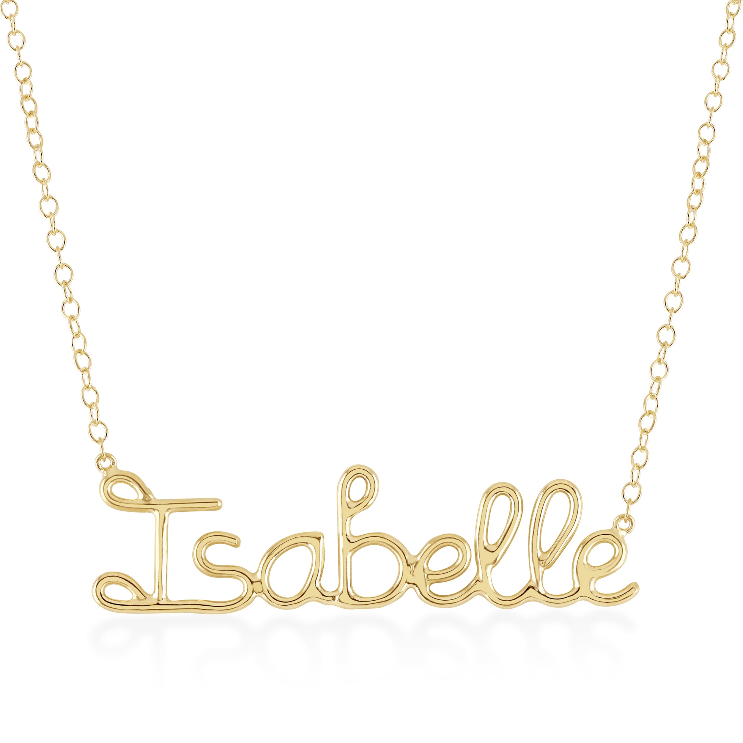 Gold Personalised Necklace