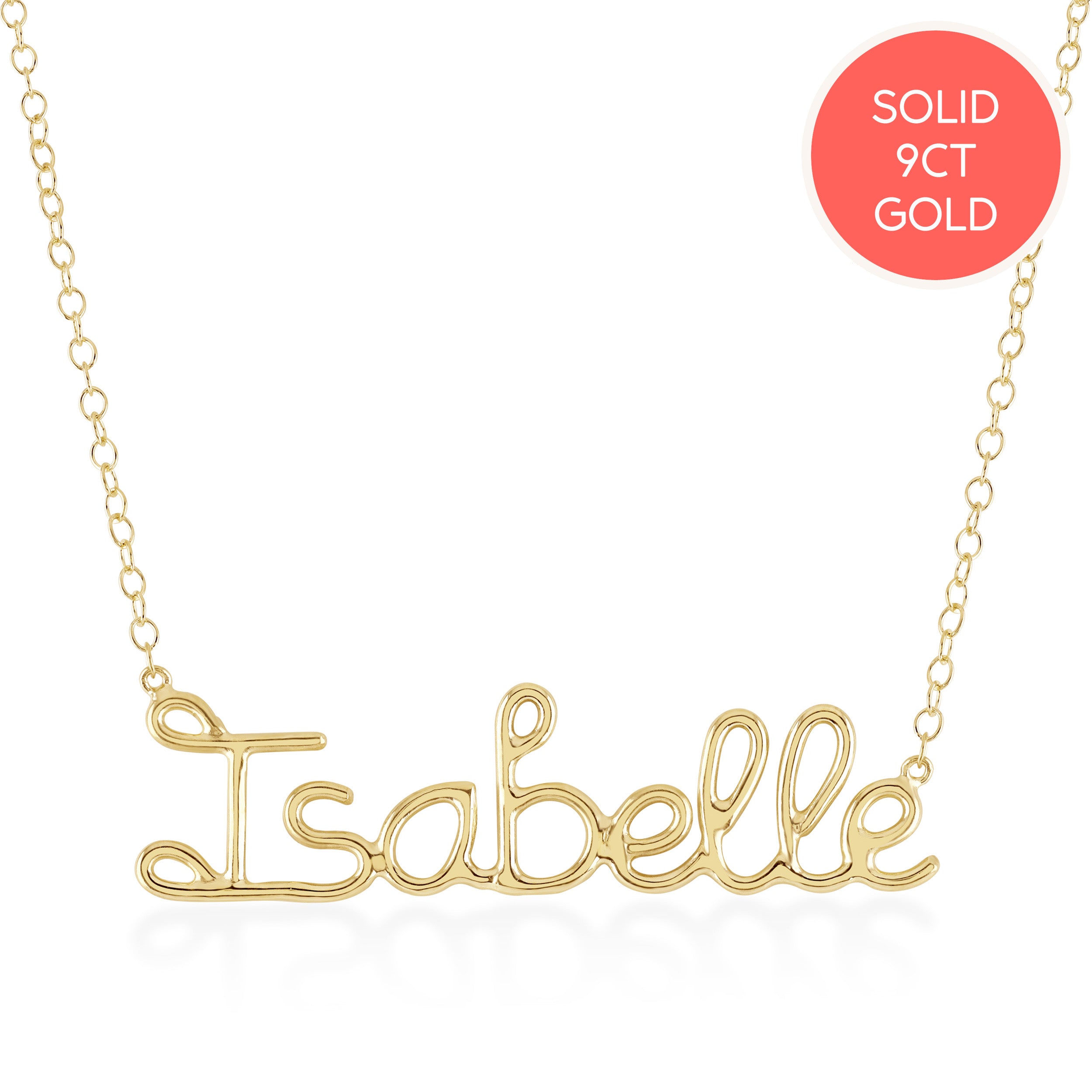 Gold Personalised Necklace