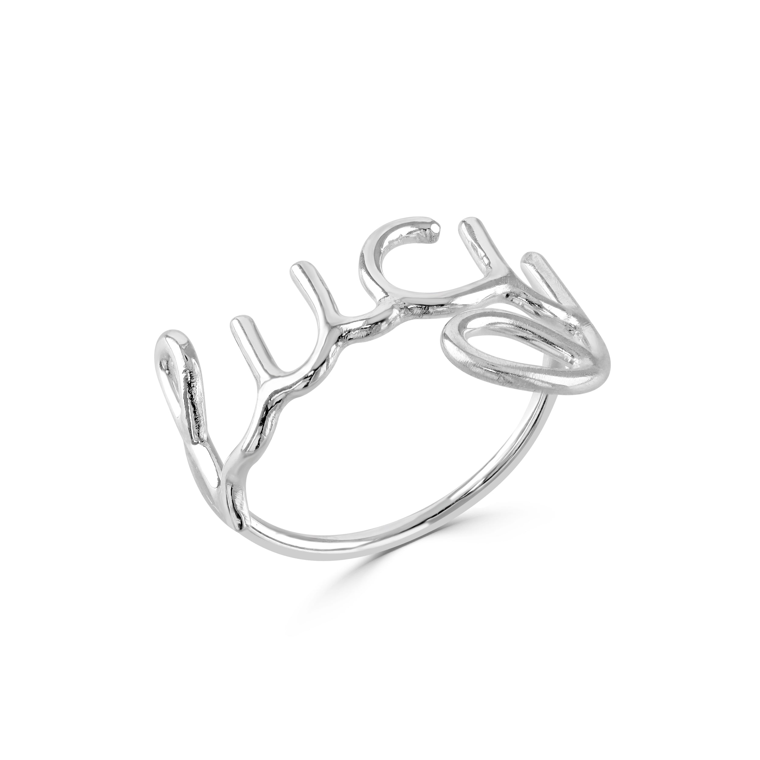 Personalised Ring Silver