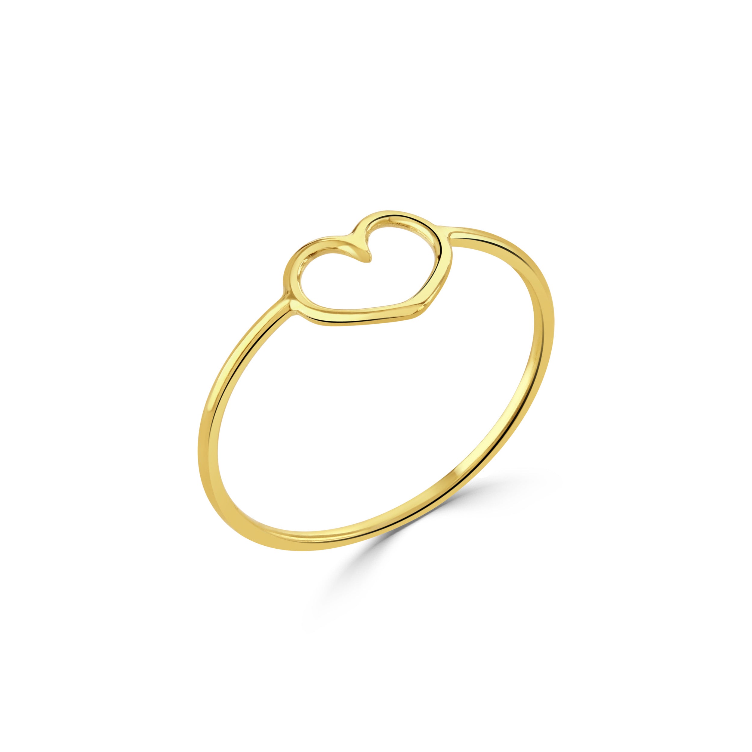 Gold Heart Ring