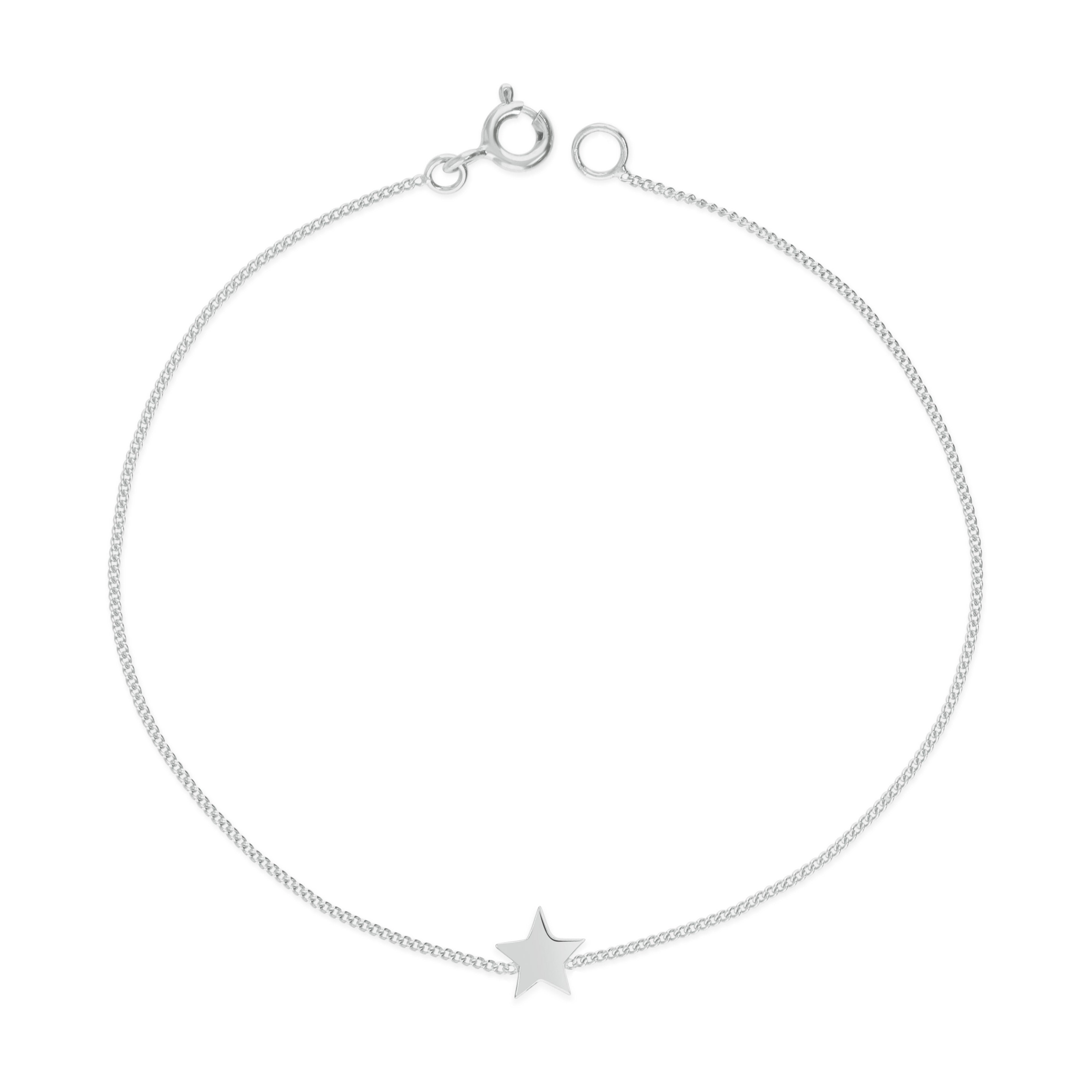 Silver Star Bracelet