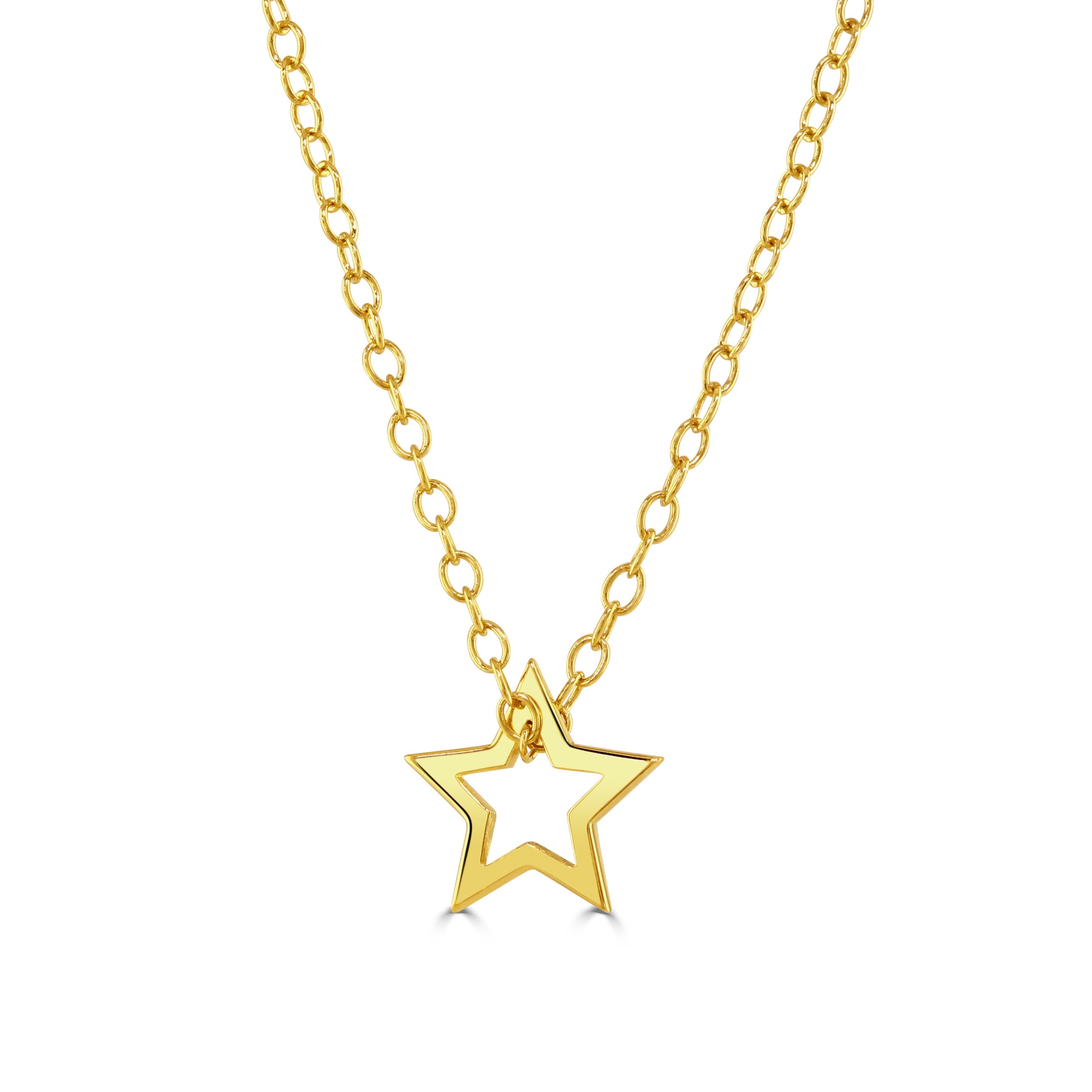 Gold Star Necklace