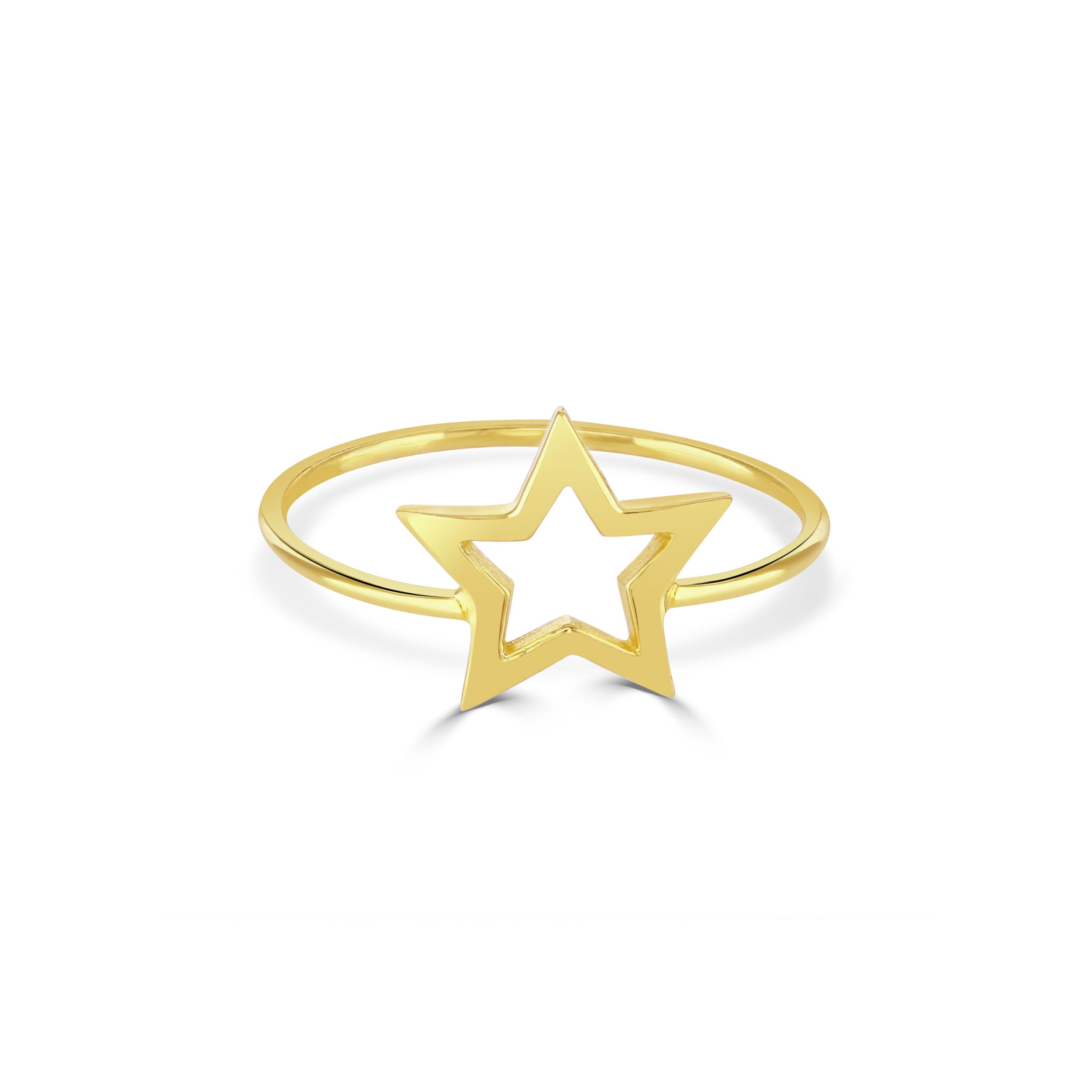 Gold Star Ring