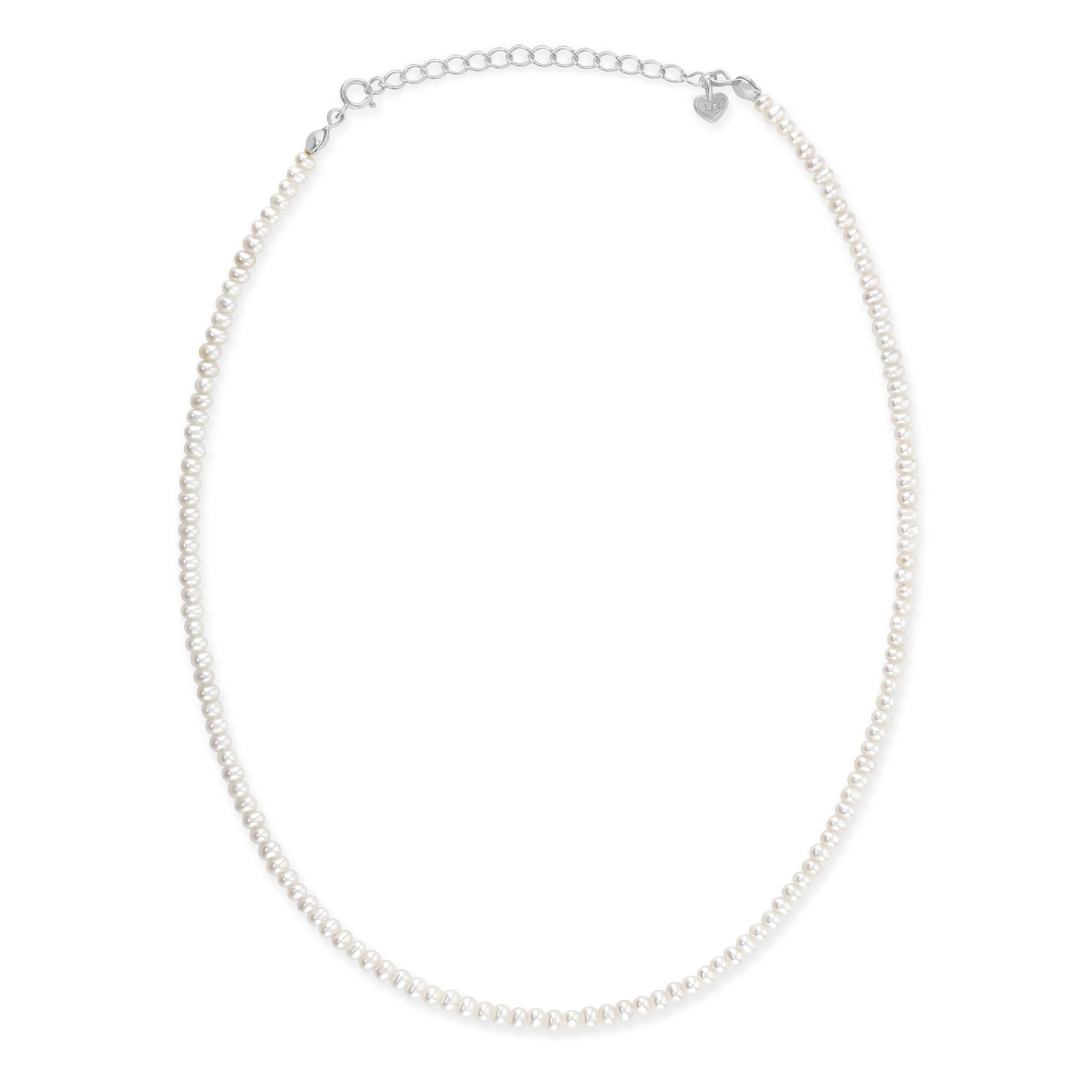 tiny pearl necklace