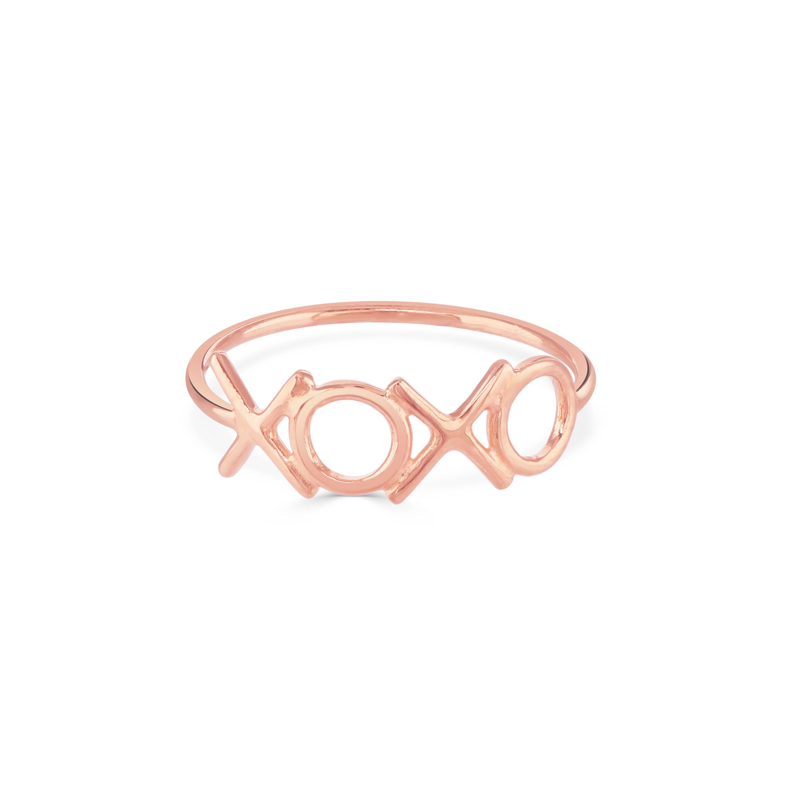 Rose Gold XOXO Ring