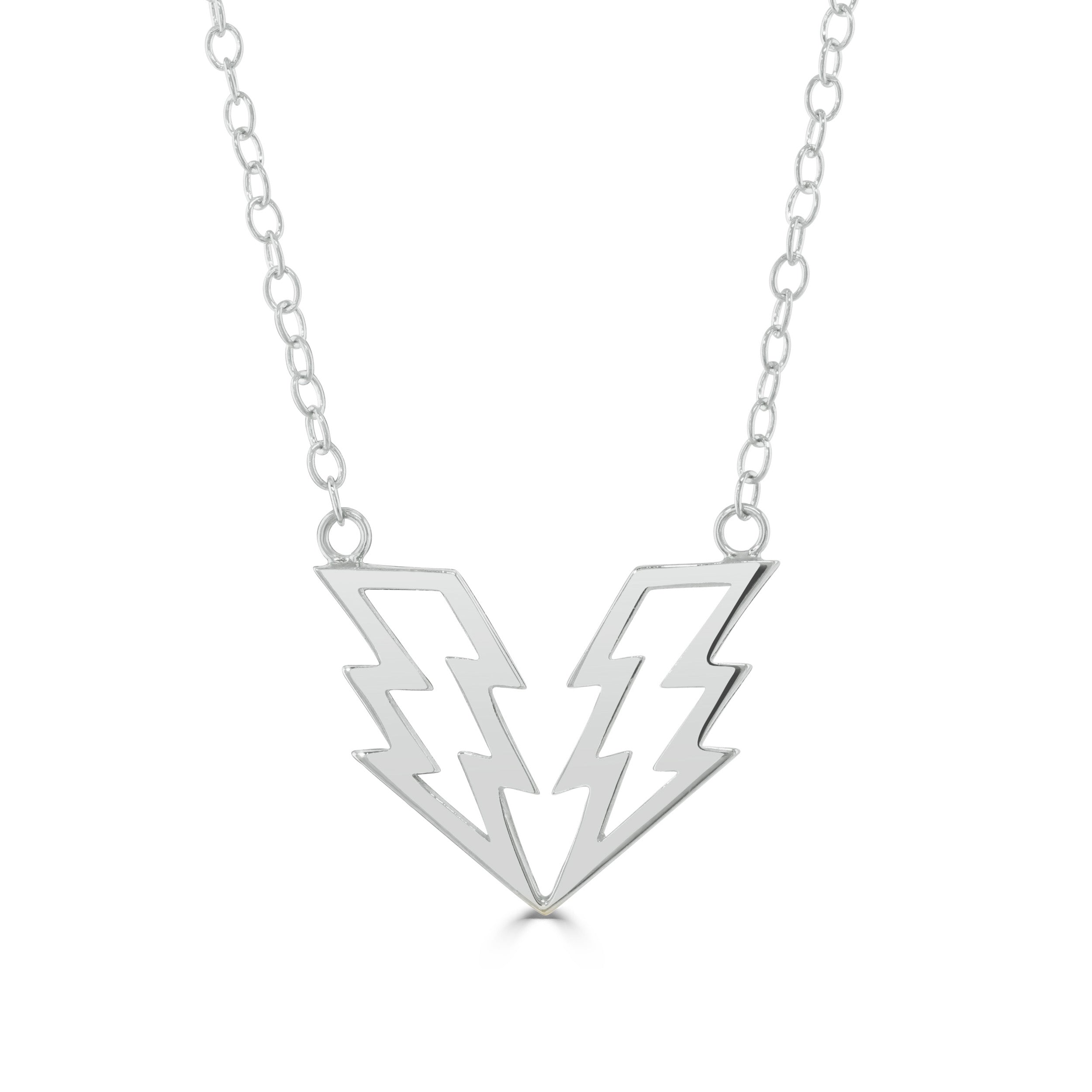 Silver Lightning Necklace