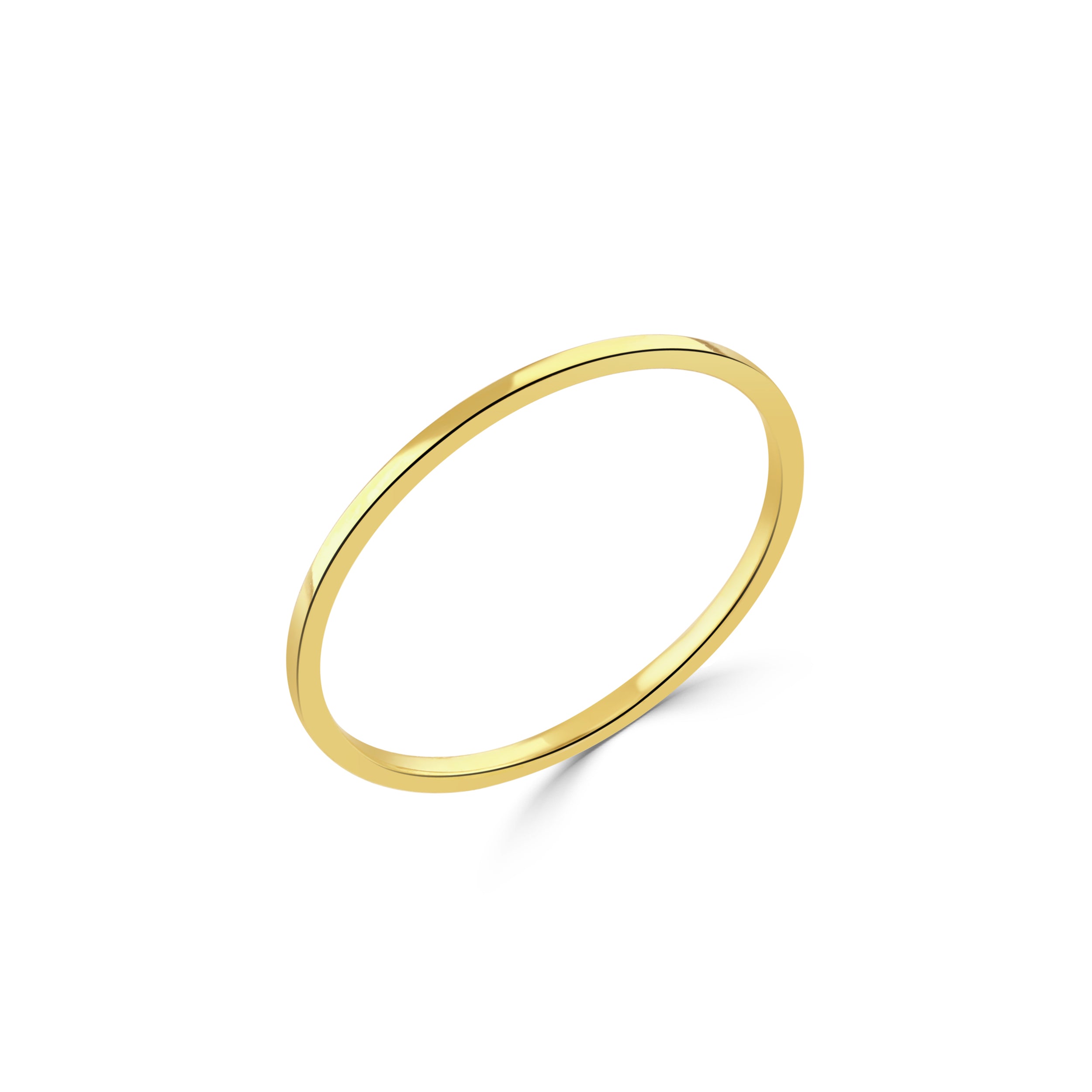 Gold Flat Ring