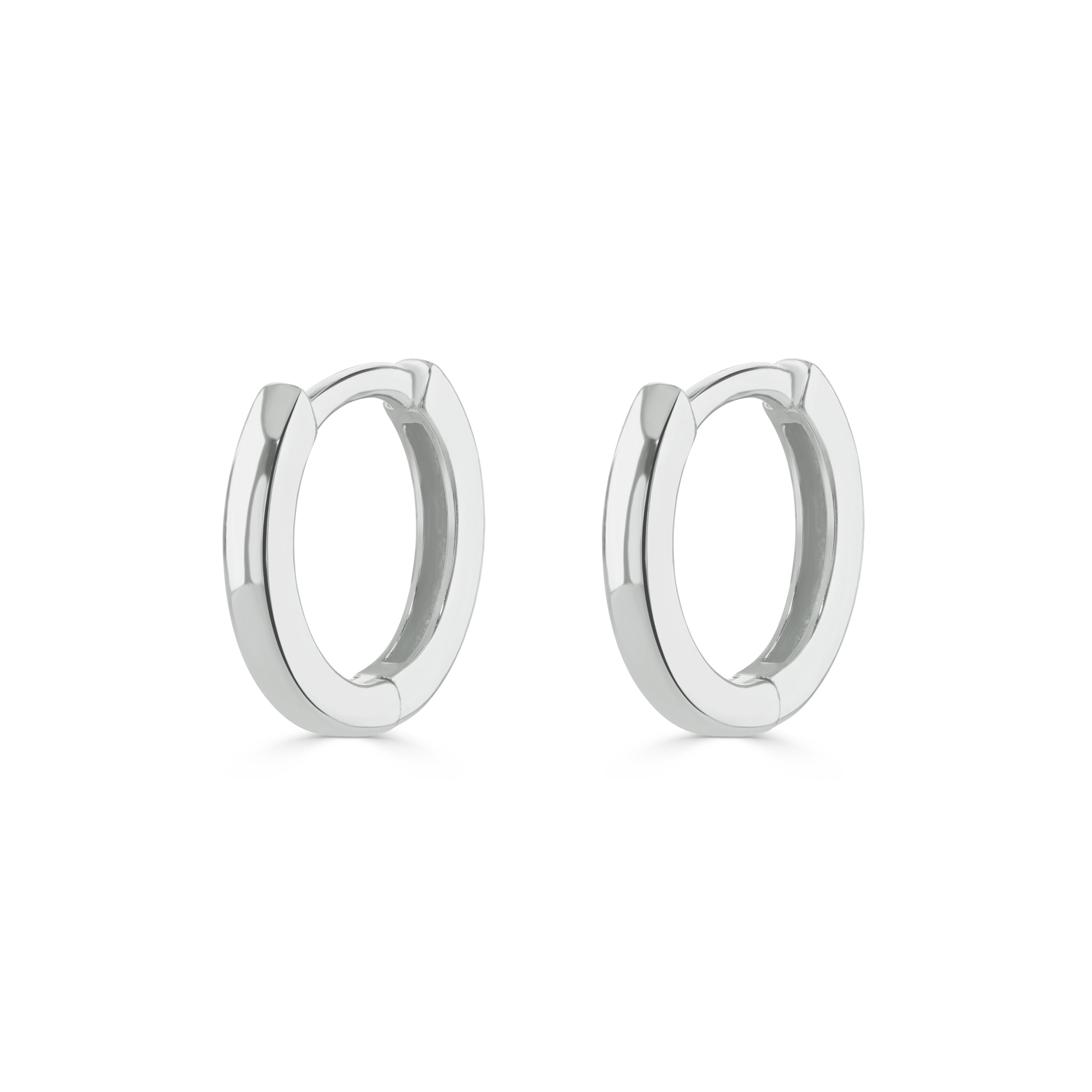 Silver LG Essentials Huggie Hoop