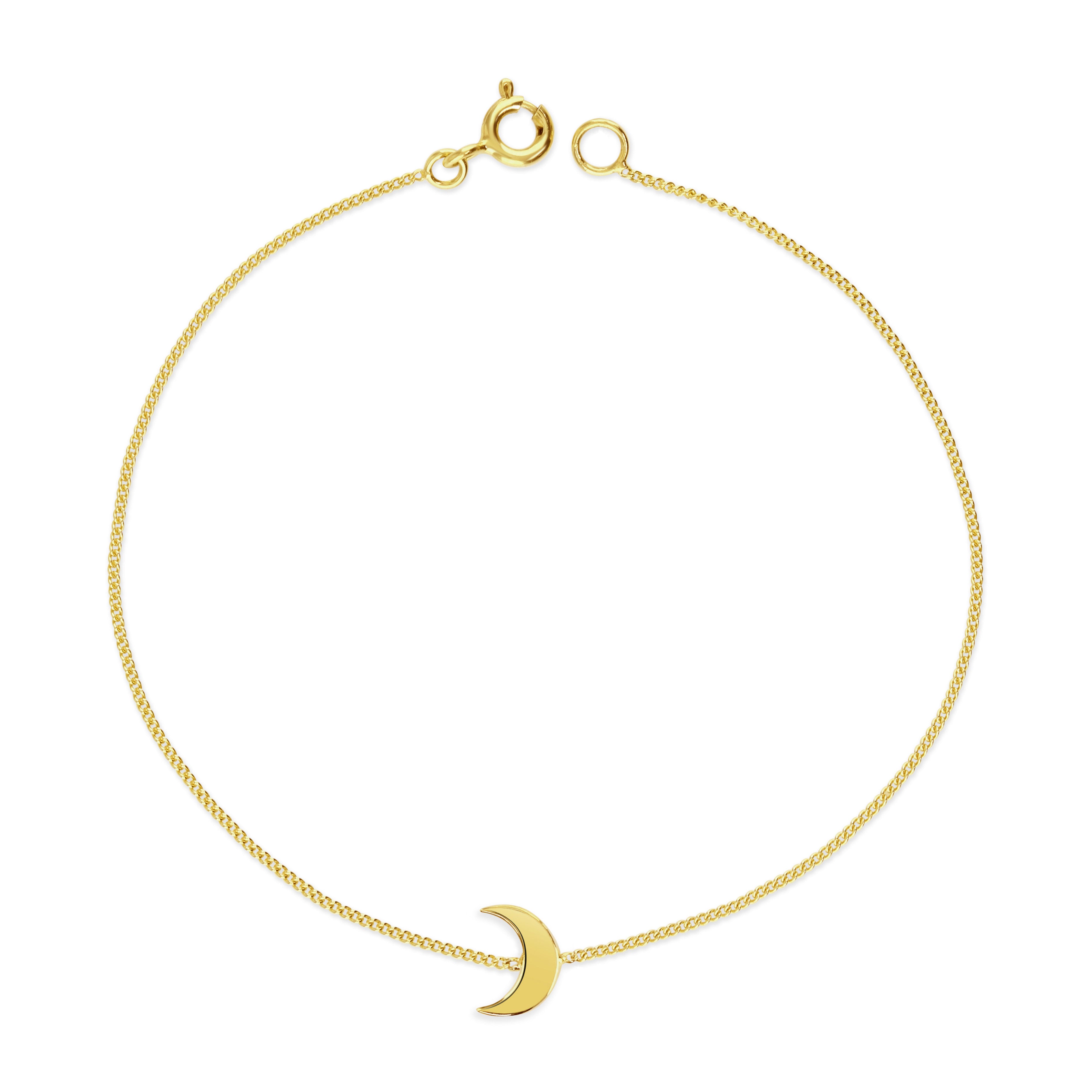 Gold Moon Bracelet