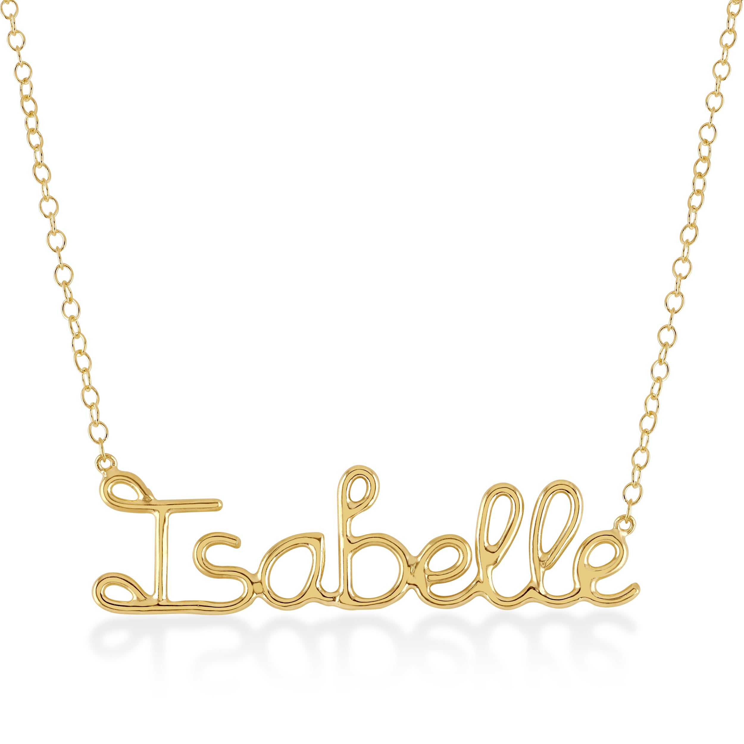 Gold Personalised Necklace