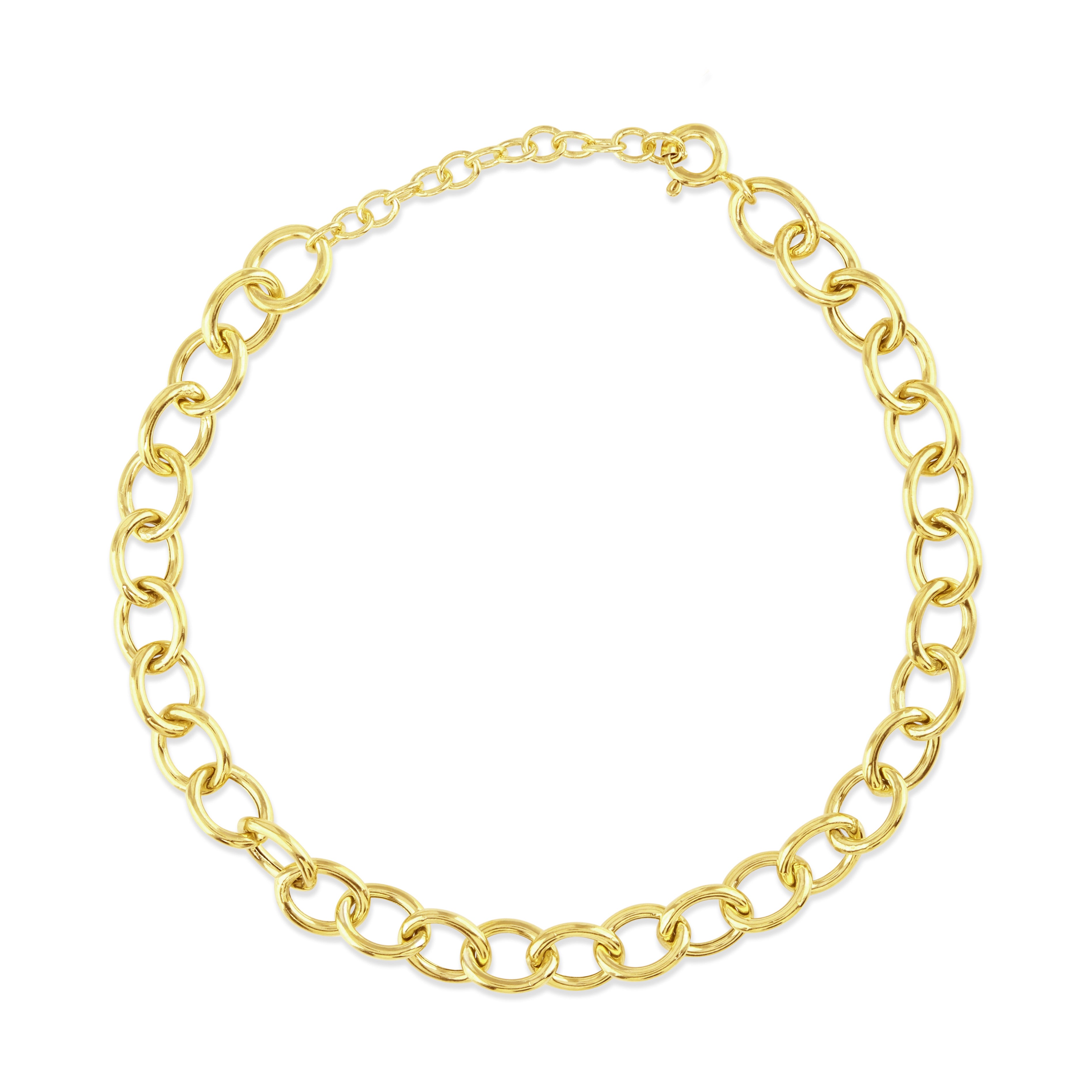 Gold Rachel Stevens Chain Bracelet