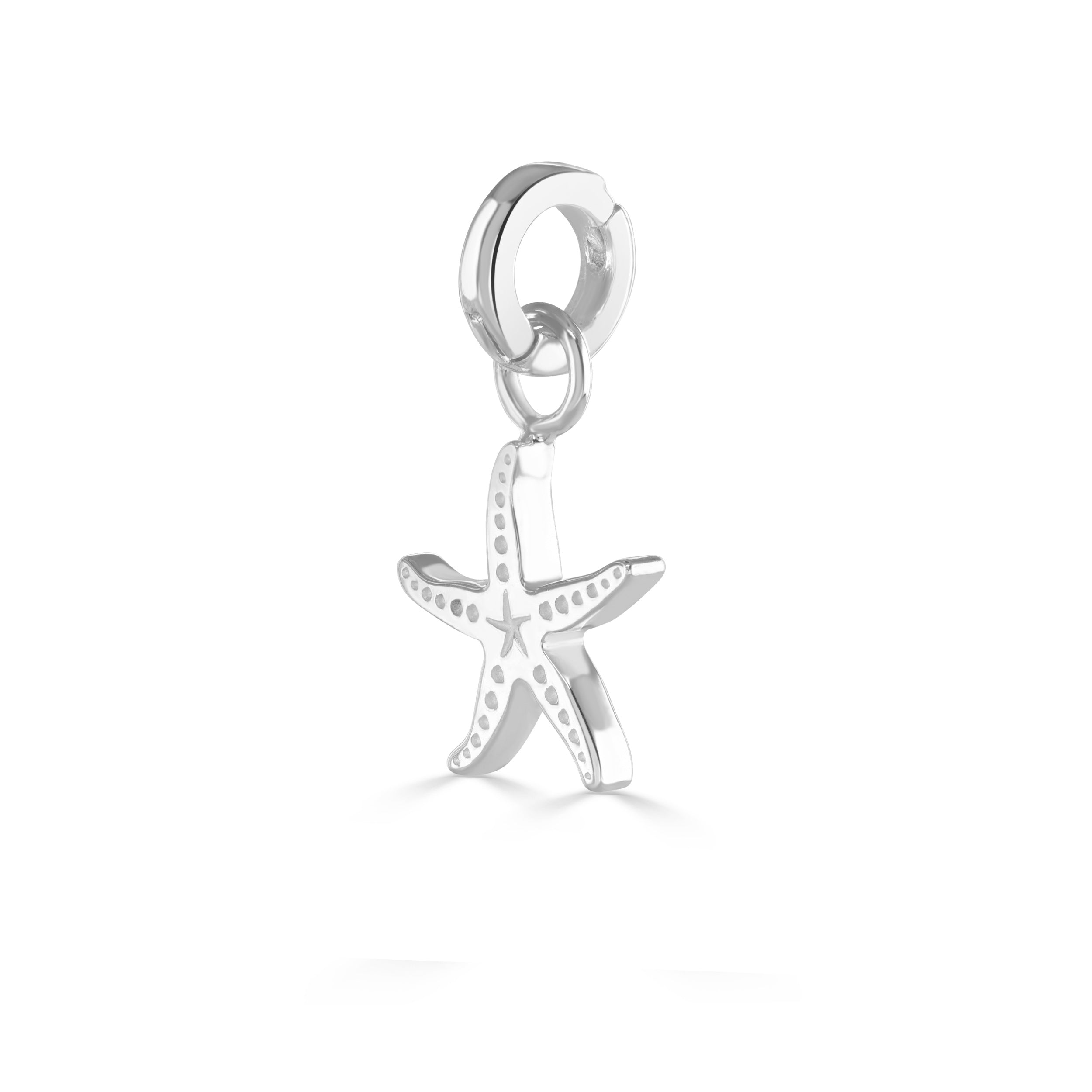 Silver Ocean Starfish Charm